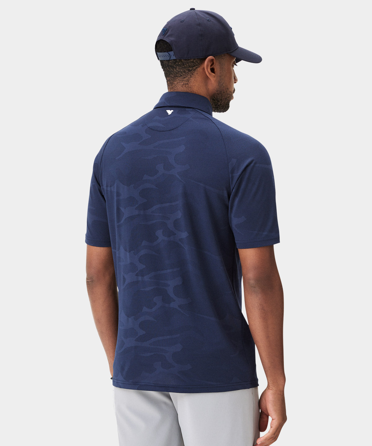 Nolan Dark Blue Camo Shirt