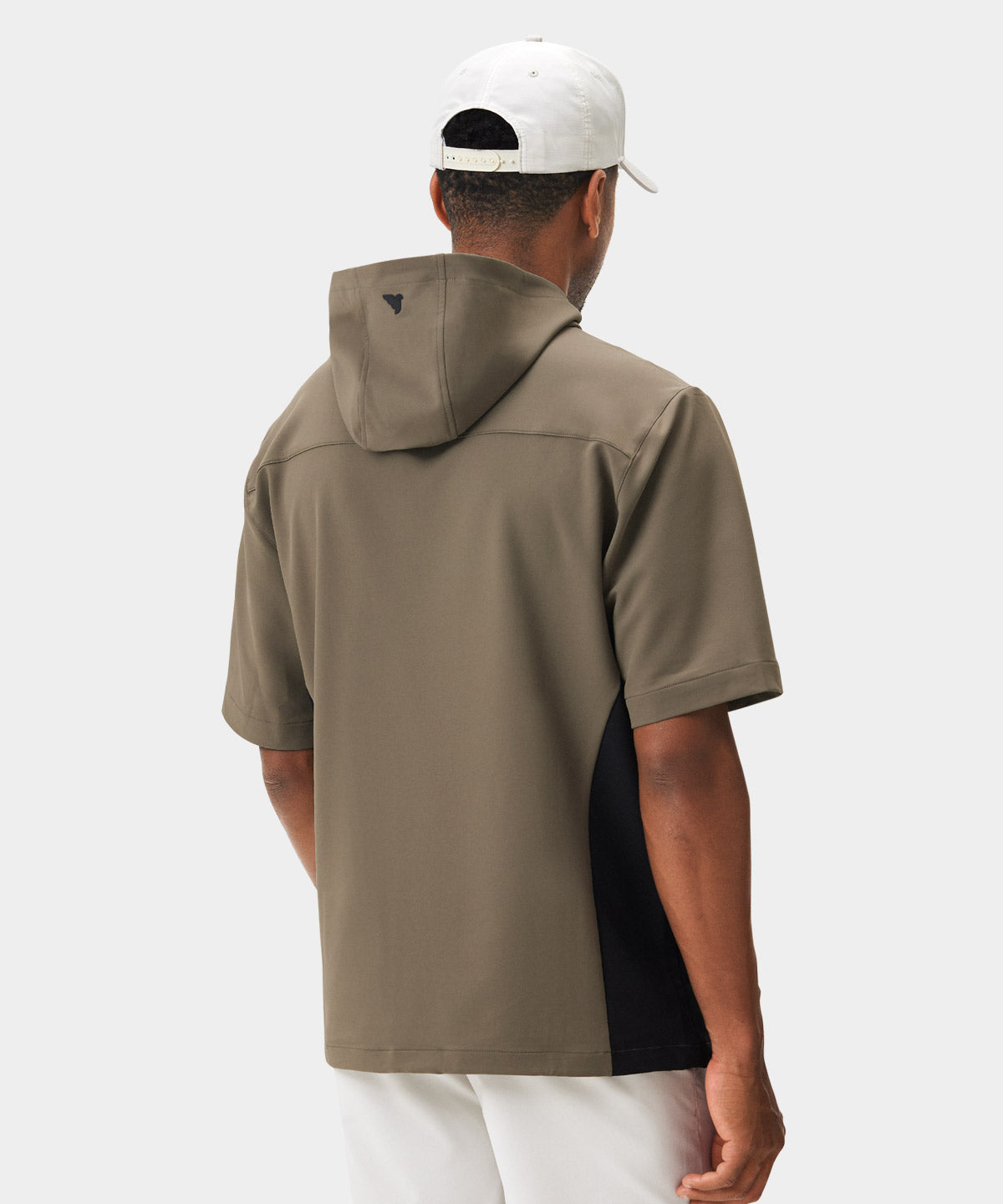 Men's Storm Olive Green Wind Shirt - Macade Golf