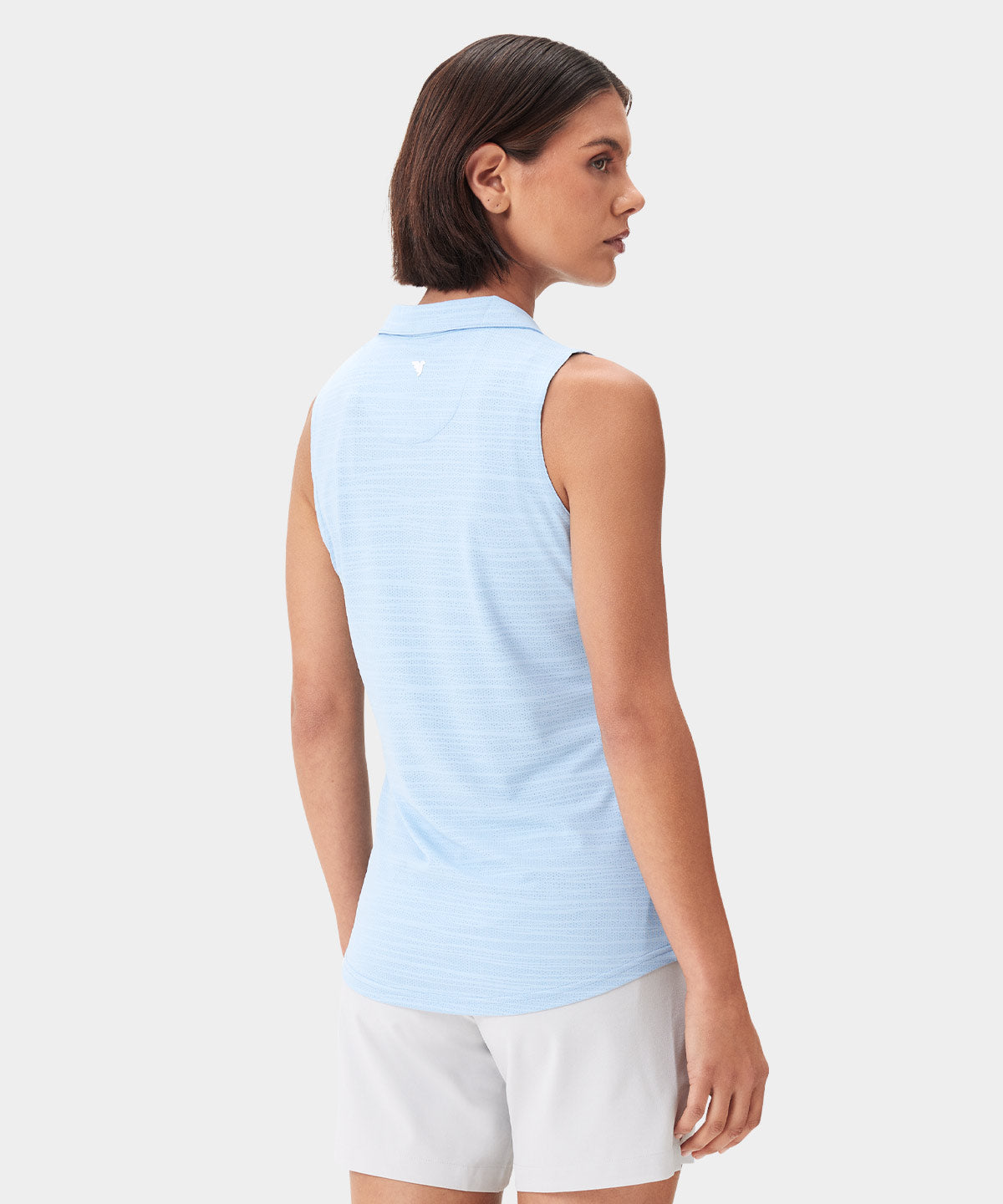 Paige Light Blue Sleeveless Shirt