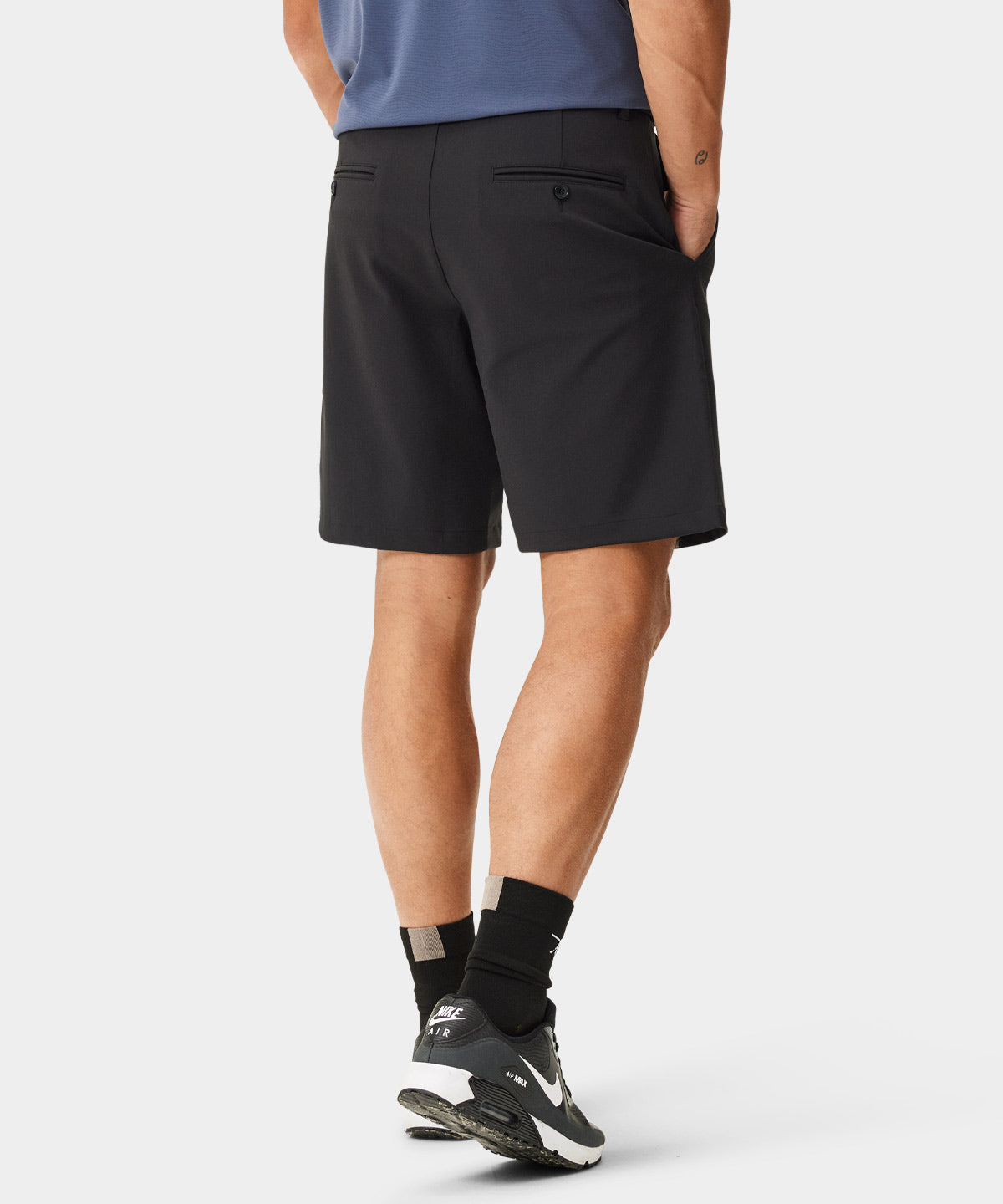 Shaw Ash Black Tech Shorts