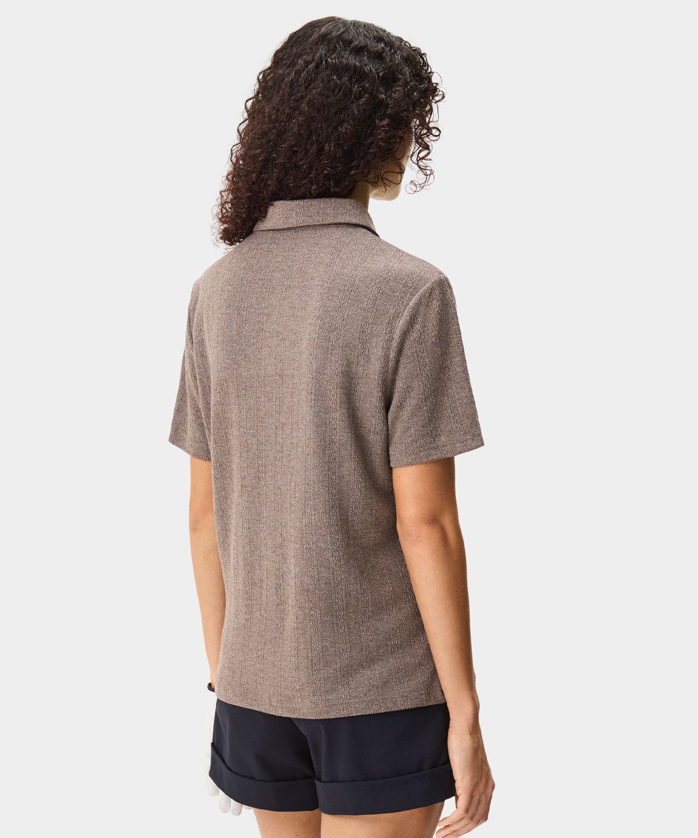 Taupe Crossover Patch Shirt