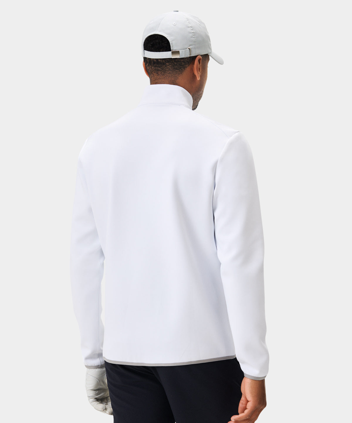 White Therma Quarter Zip