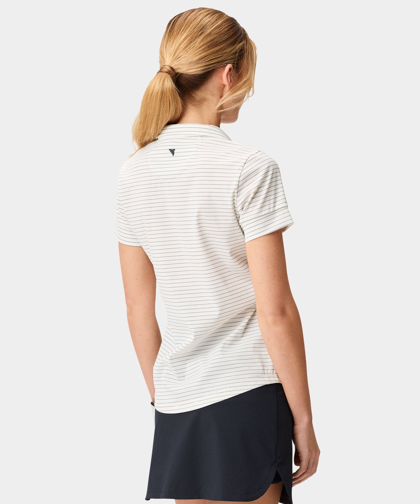 Striped Performance Shirt - White