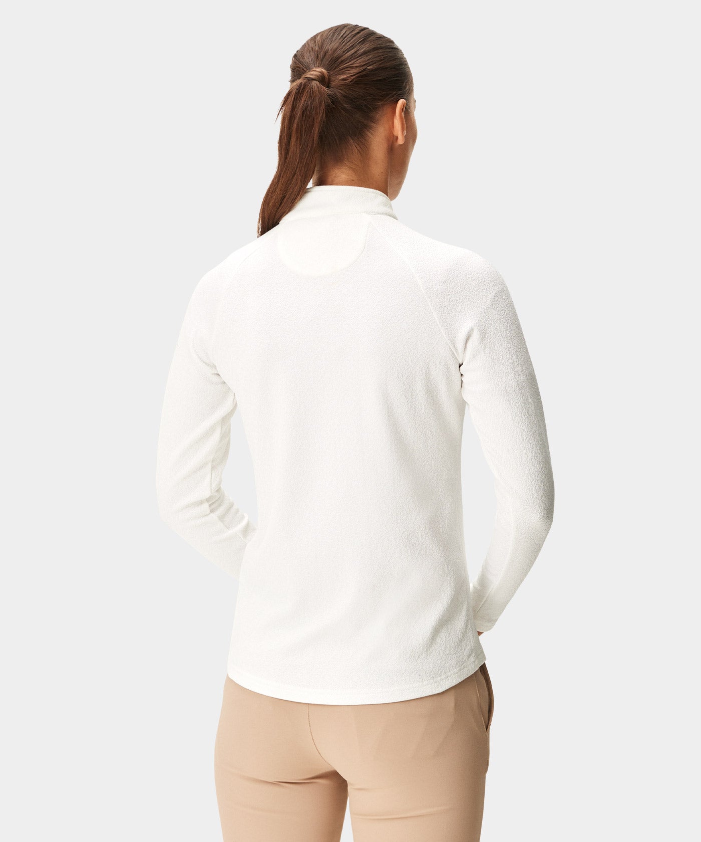 Cloud White Tech Quarter Zip