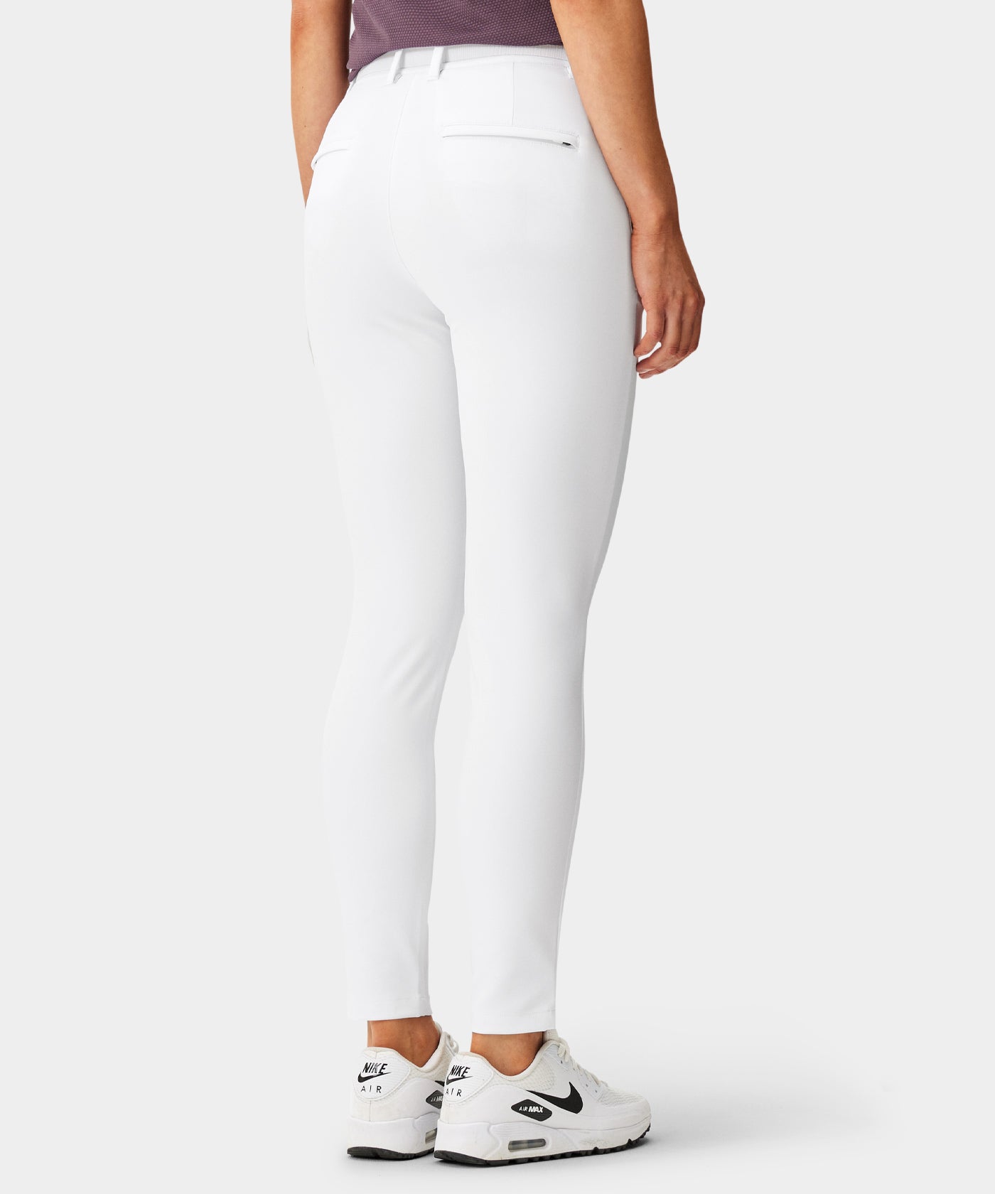 Pearl White Performance Trouser