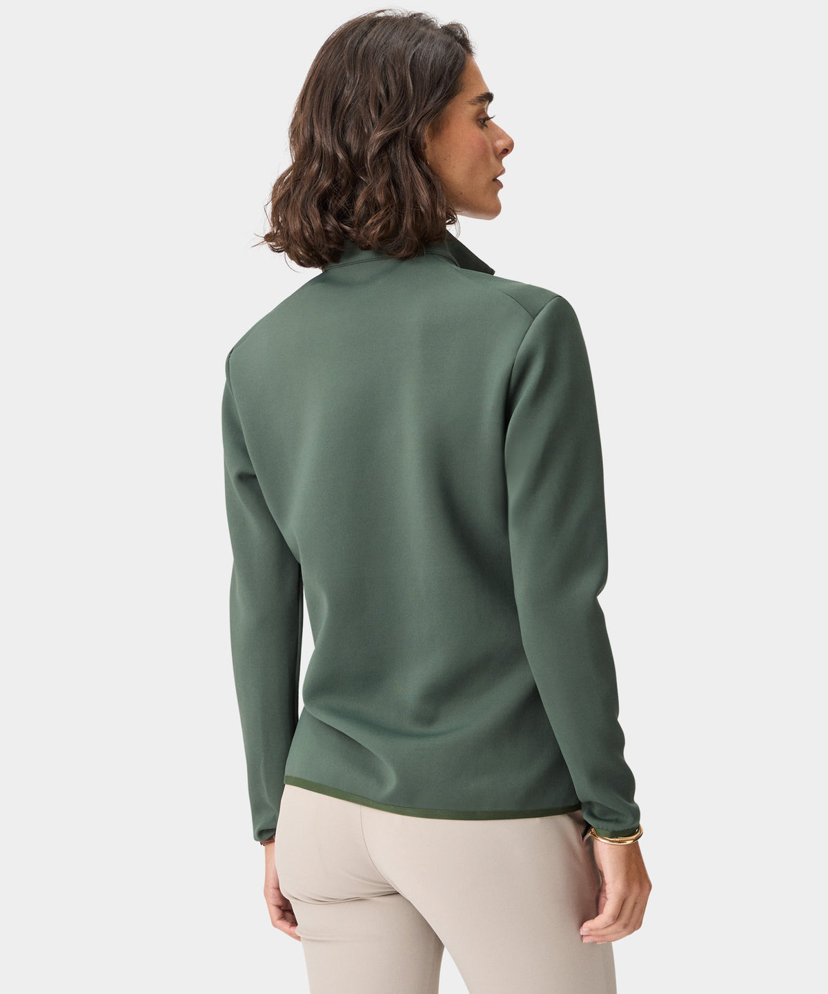 Therma Quarter Zip - Dark Green