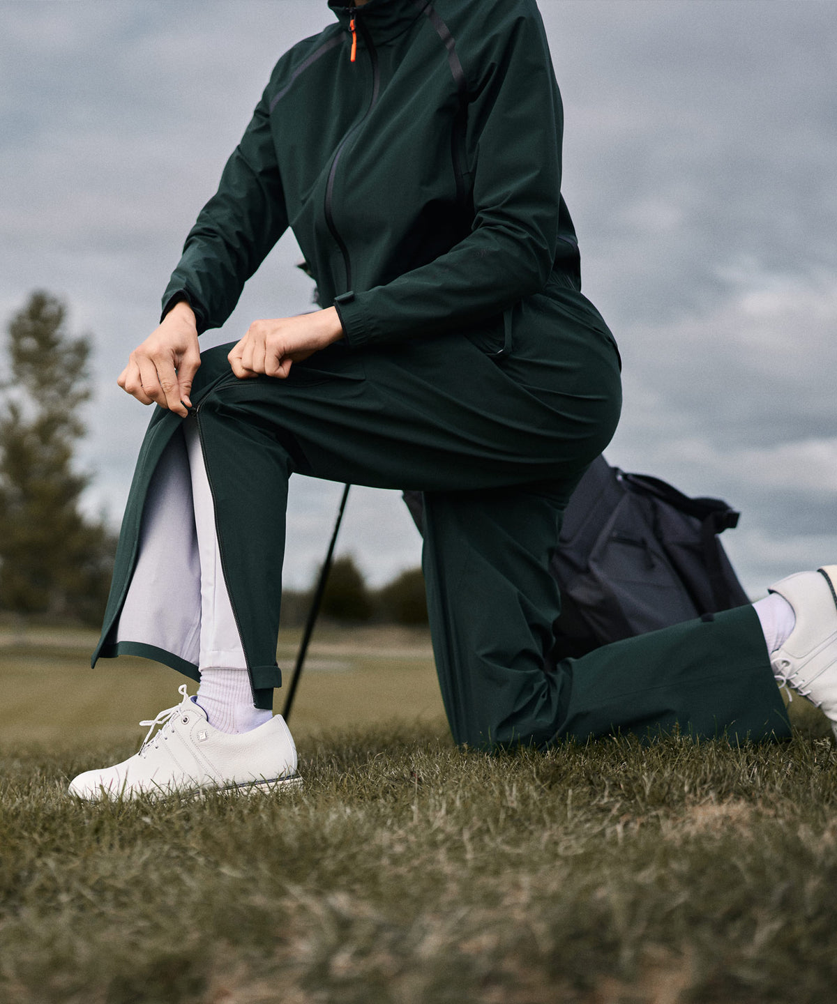 HydroCore Rain Trousers - Green