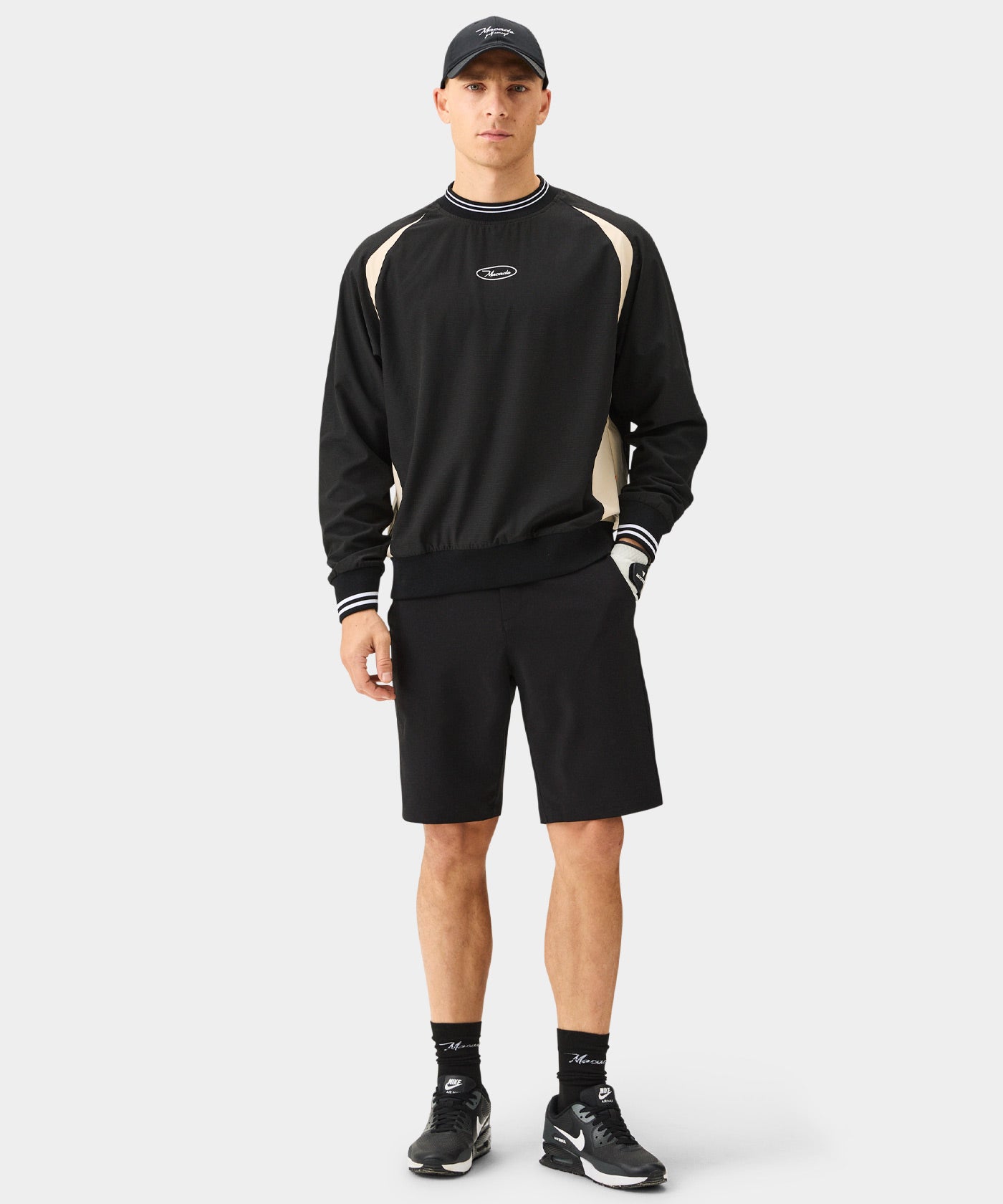 Black TX Links Windbreaker