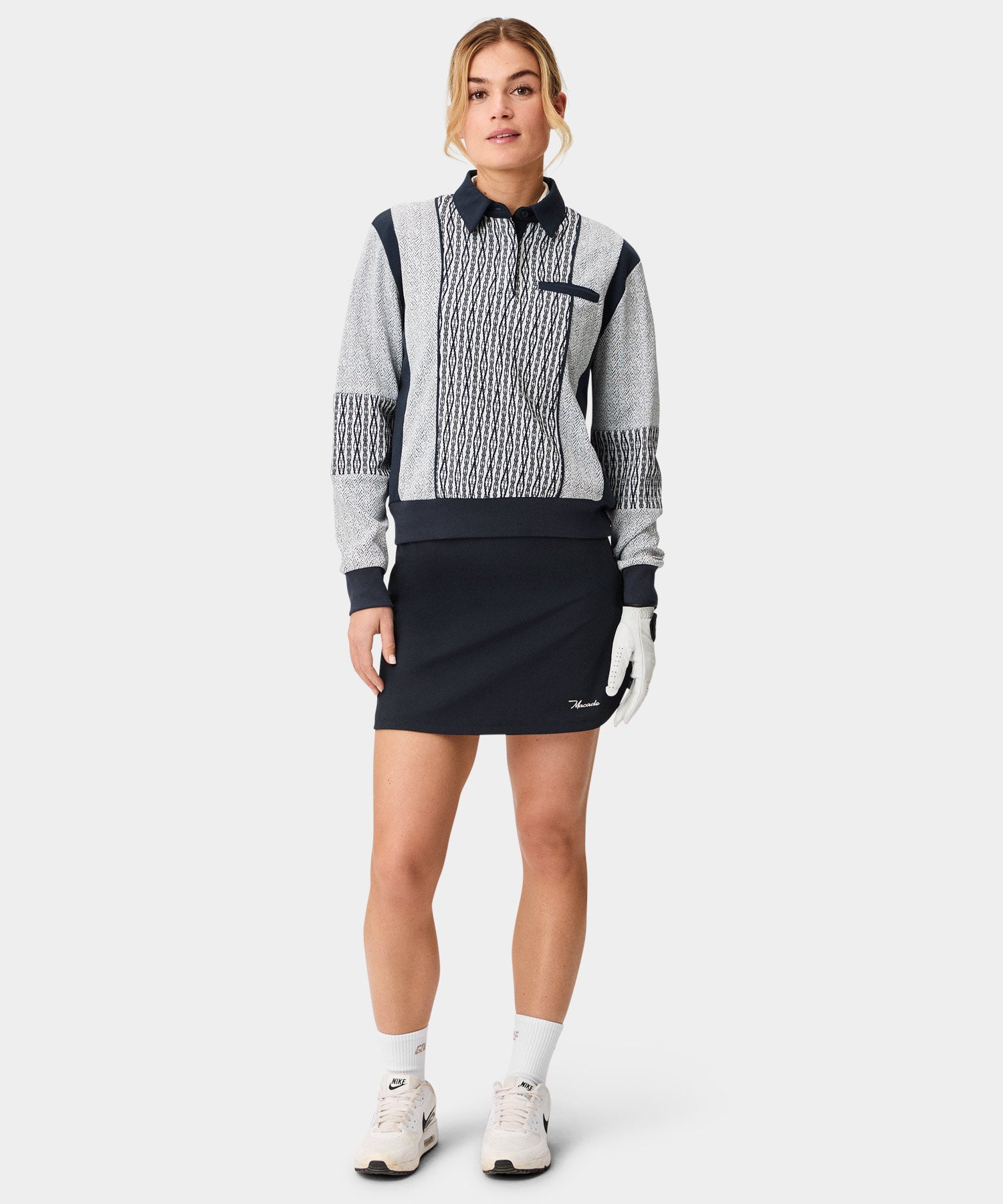 TR Ridgeweave Sweater - Blue – Macade
