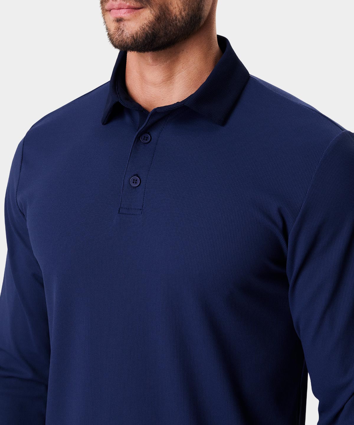 Dark blue sales long sleeve shirt