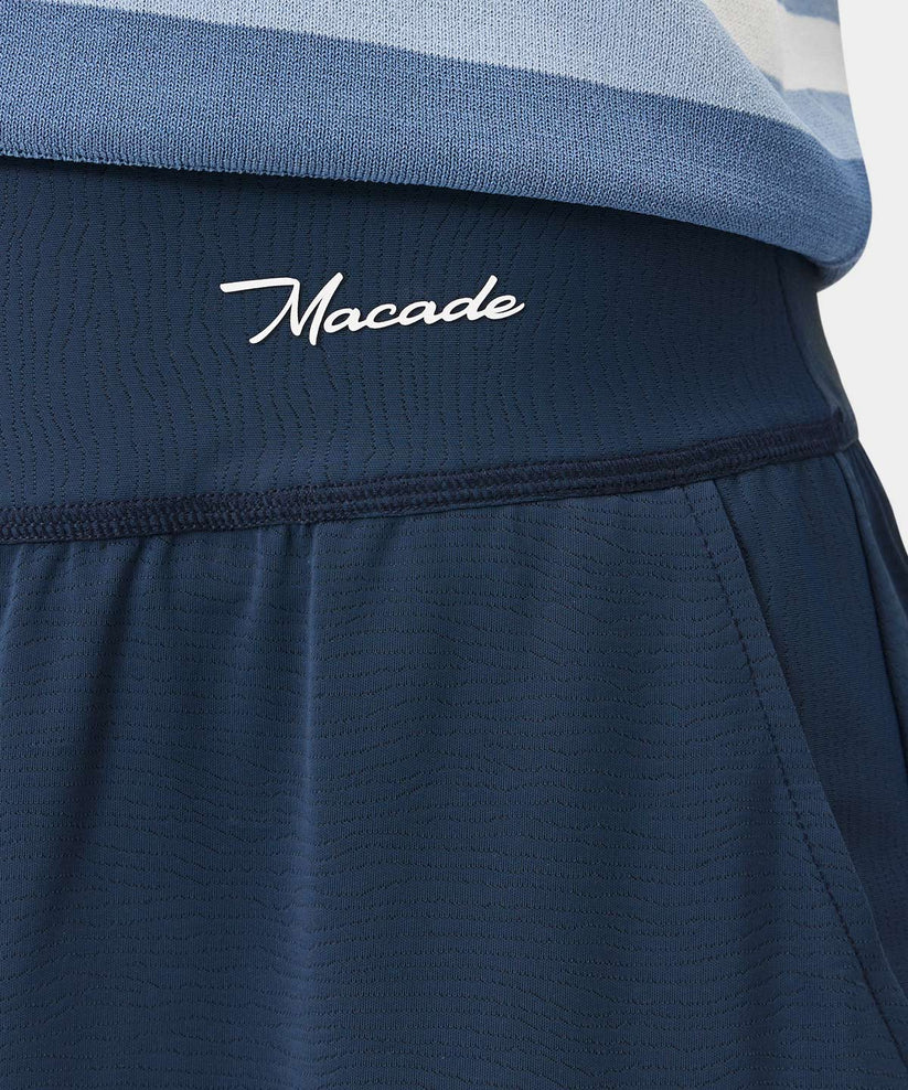 Solid Dusty Blue Skort main image 1