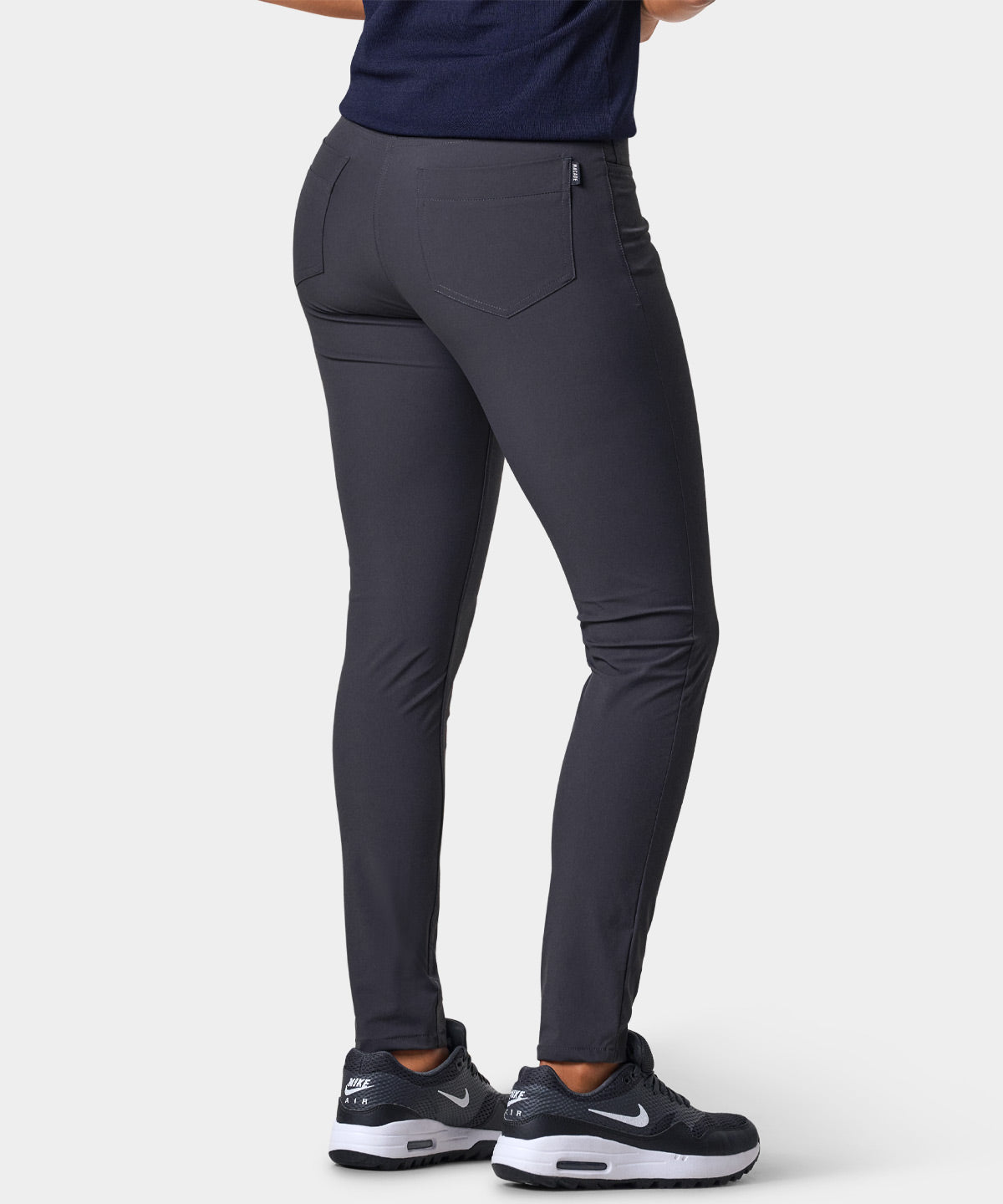 Women’s Cara Dark Gray Lightweight Trouser - Macade Golf