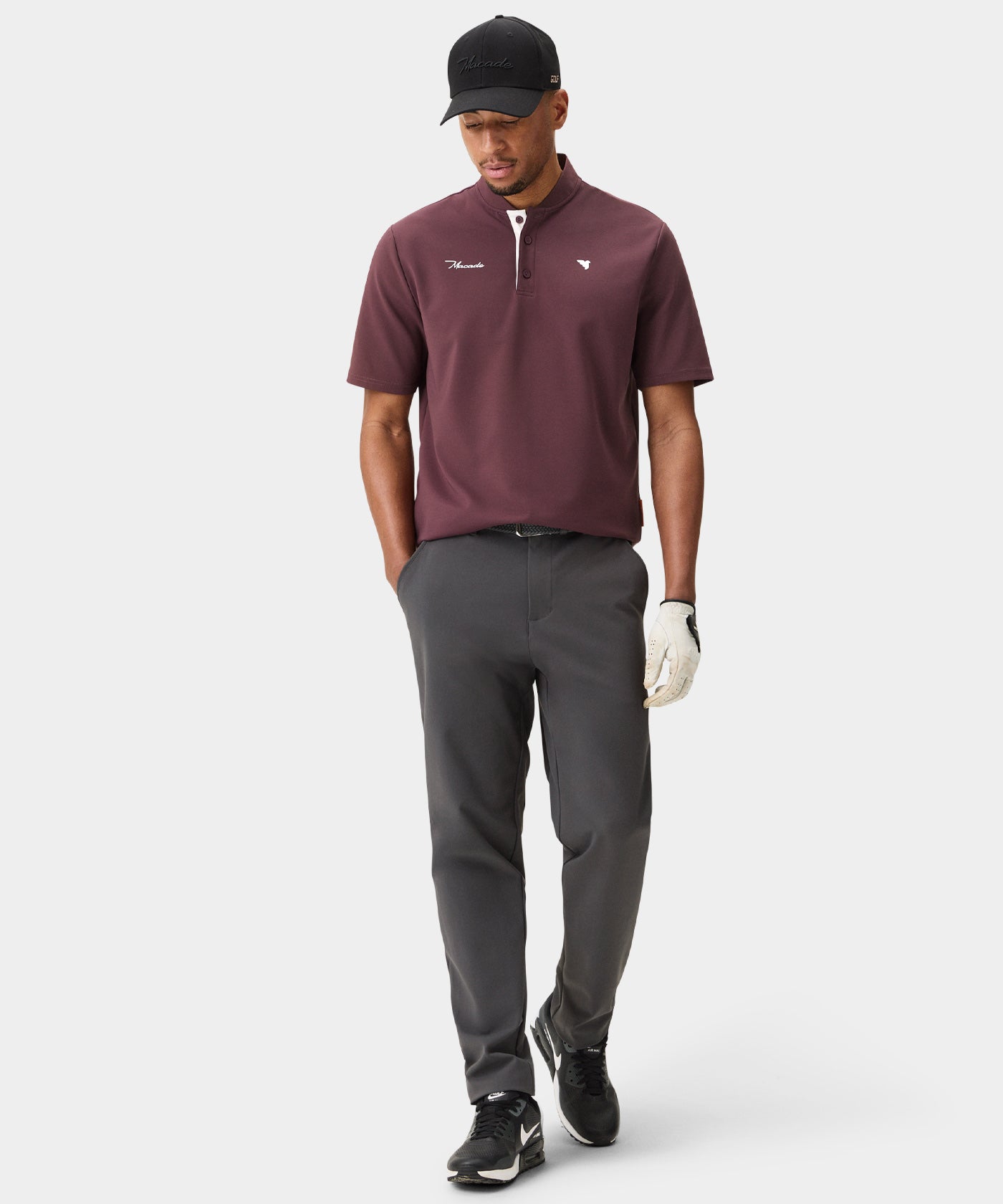 Heath Mauve Bomber Shirt