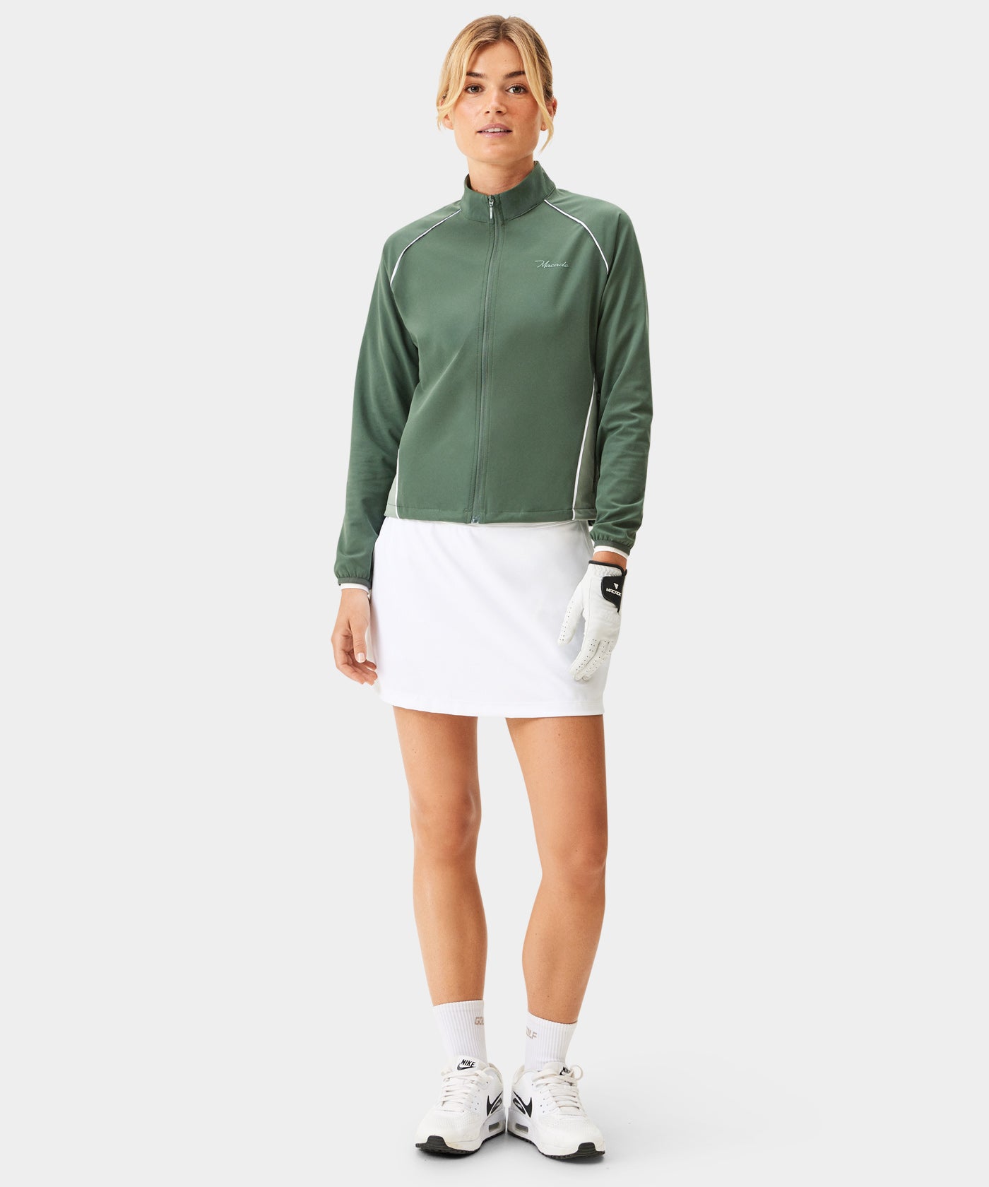 Jade Green Course Shell Jacket
