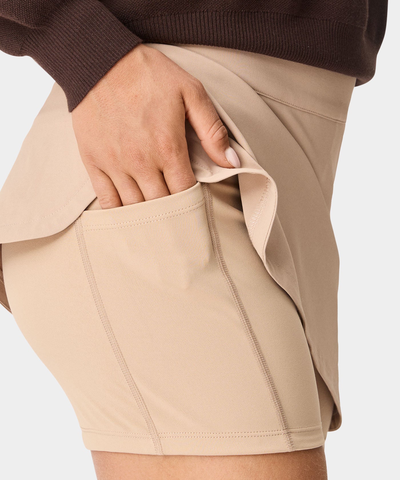 Kaya Flex Skort - Tan