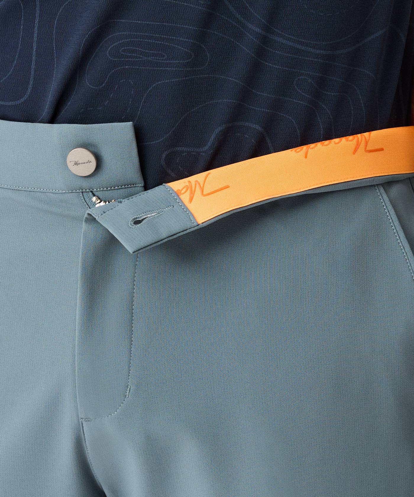 Lightweight Tapered Trouser - Stone Blue