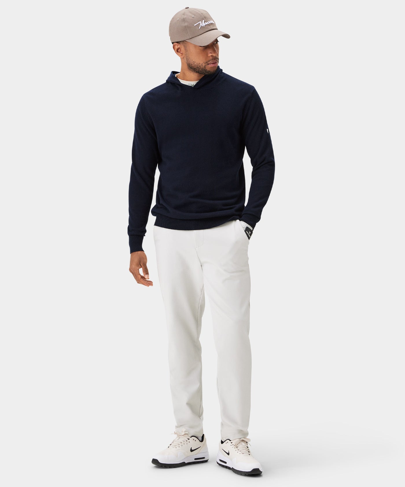 Links Bone White Tech Trouser