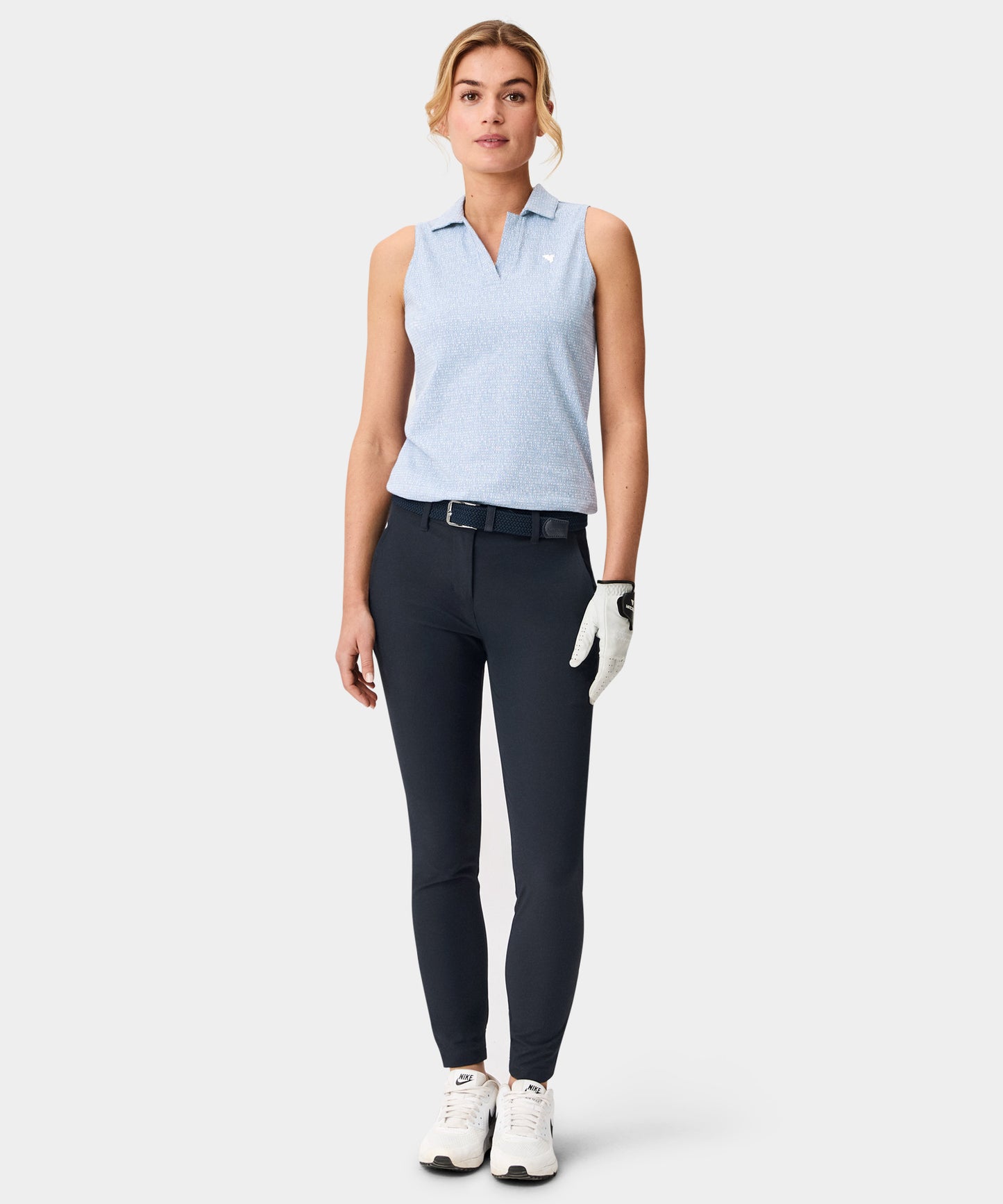 Mila Breeze Sleeveless Shirt - Powder