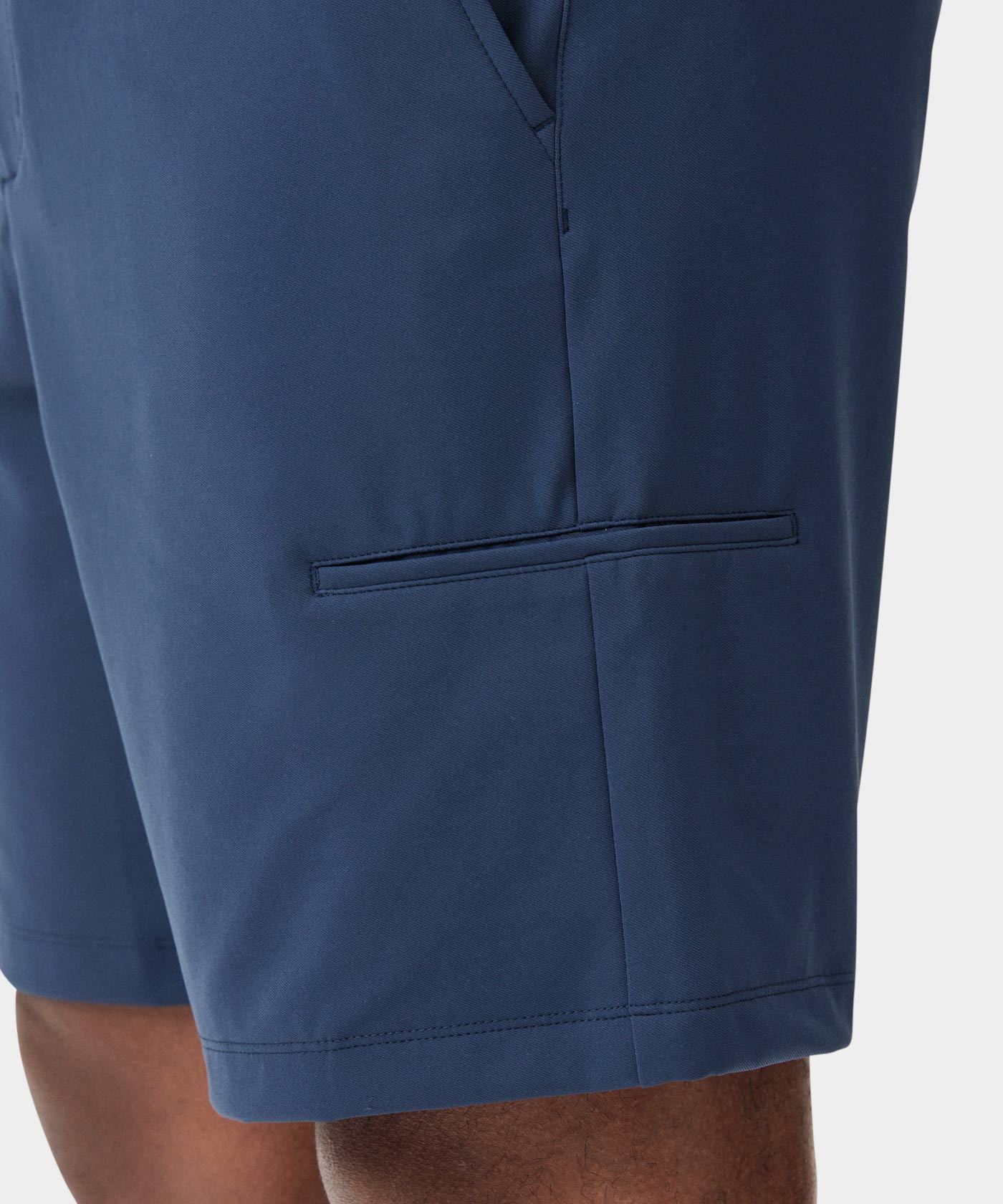 Shaw Slate Blue Tech Shorts