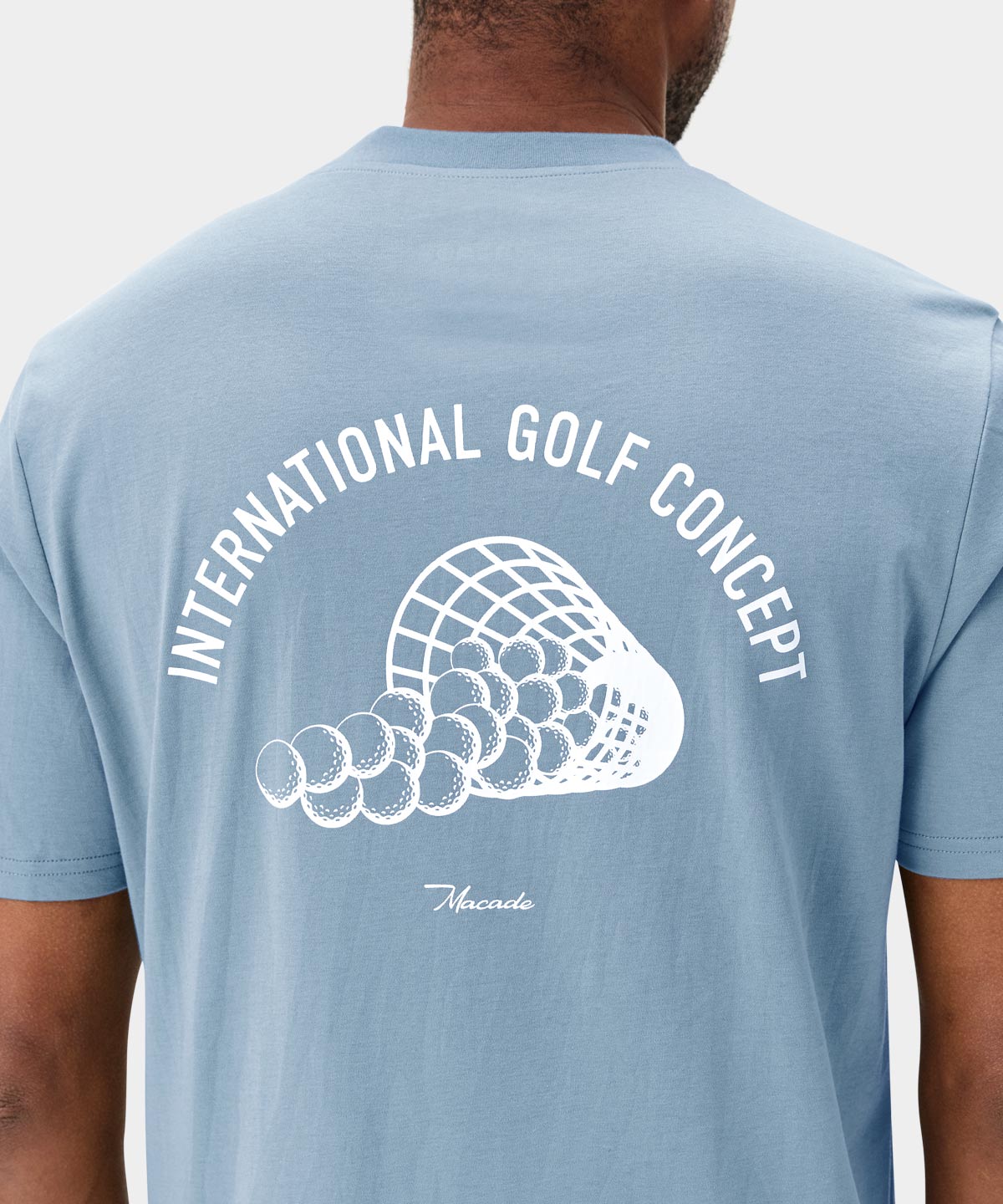 Light Blue Players Tee