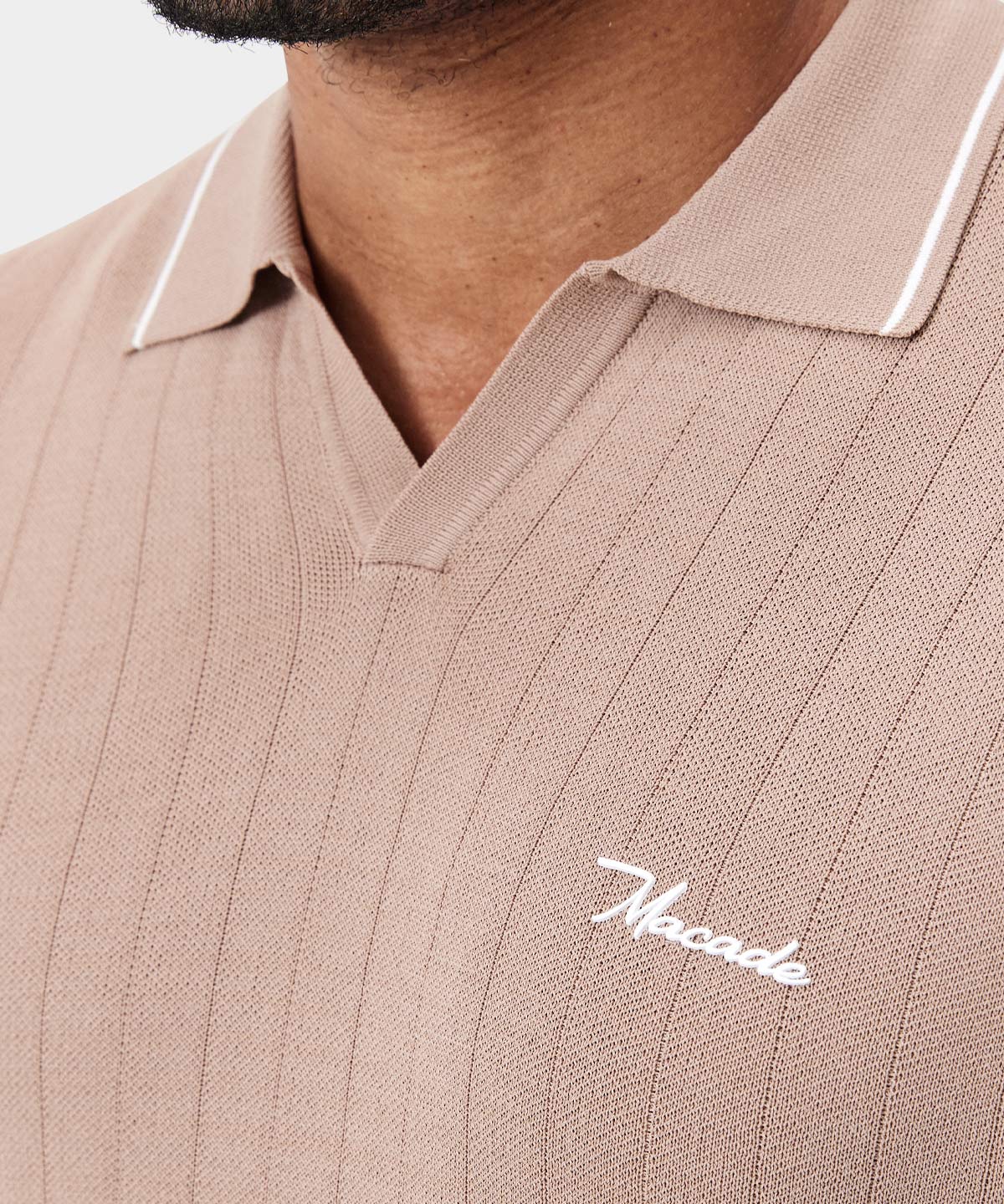 Sand Range Knit Shirt Macade Golf