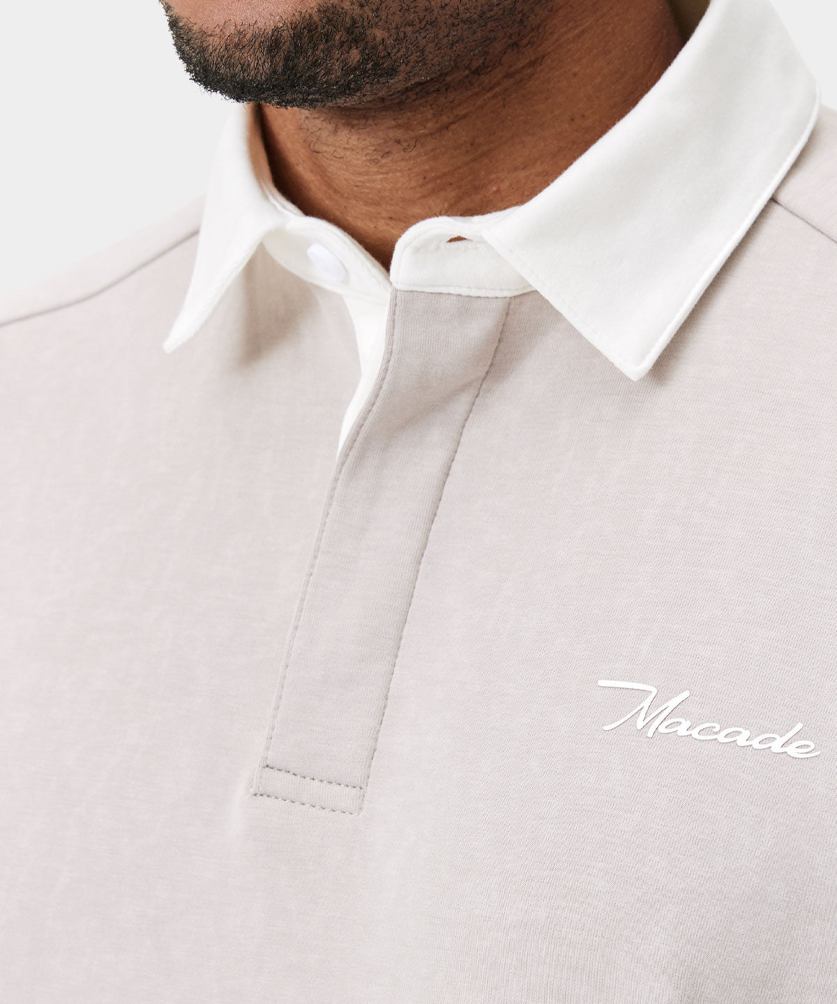 Tan Range Longsleeve Shirt Macade Golf