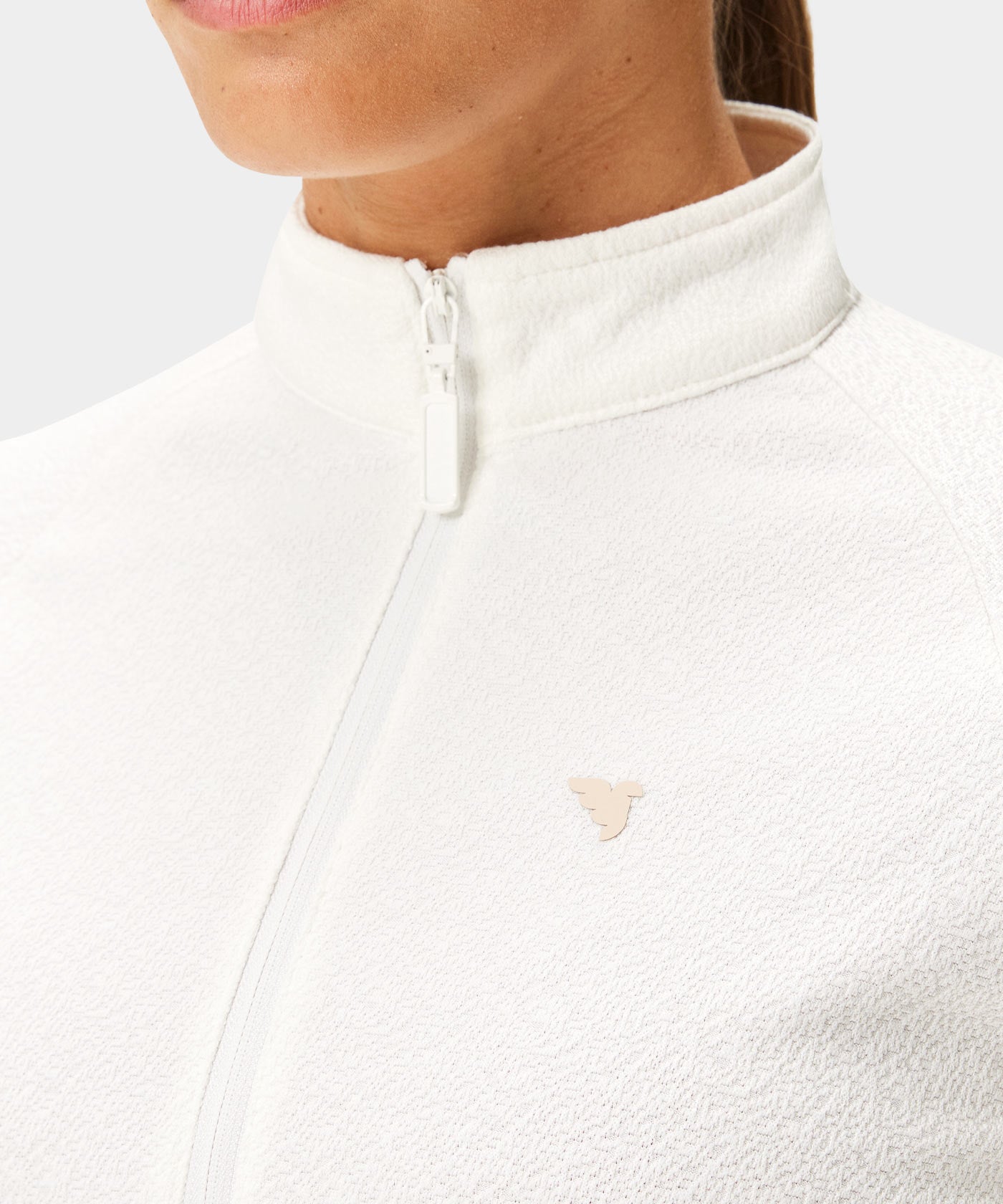 Cloud White Tech Quarter Zip