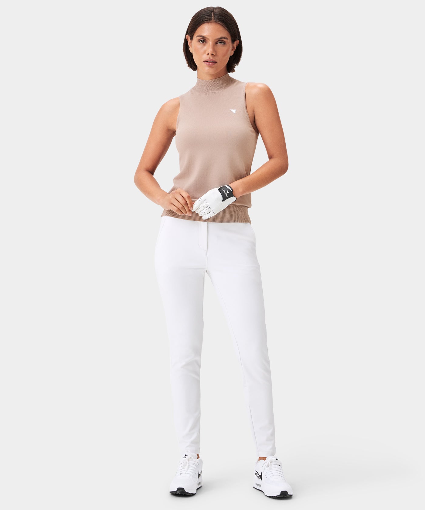 Pearl White Performance Trouser