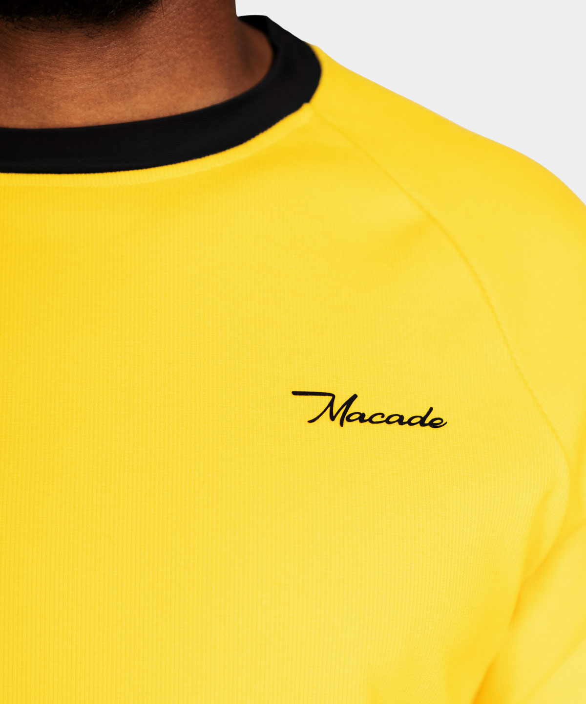 Sweatshirt jaune hot sale