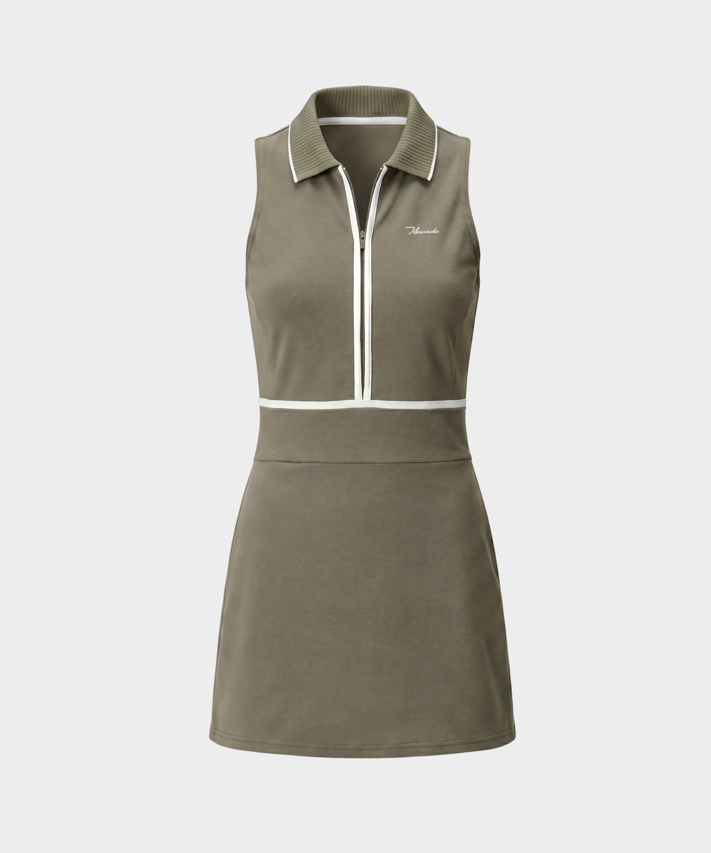 Alva Sleeveless Dress - Olive