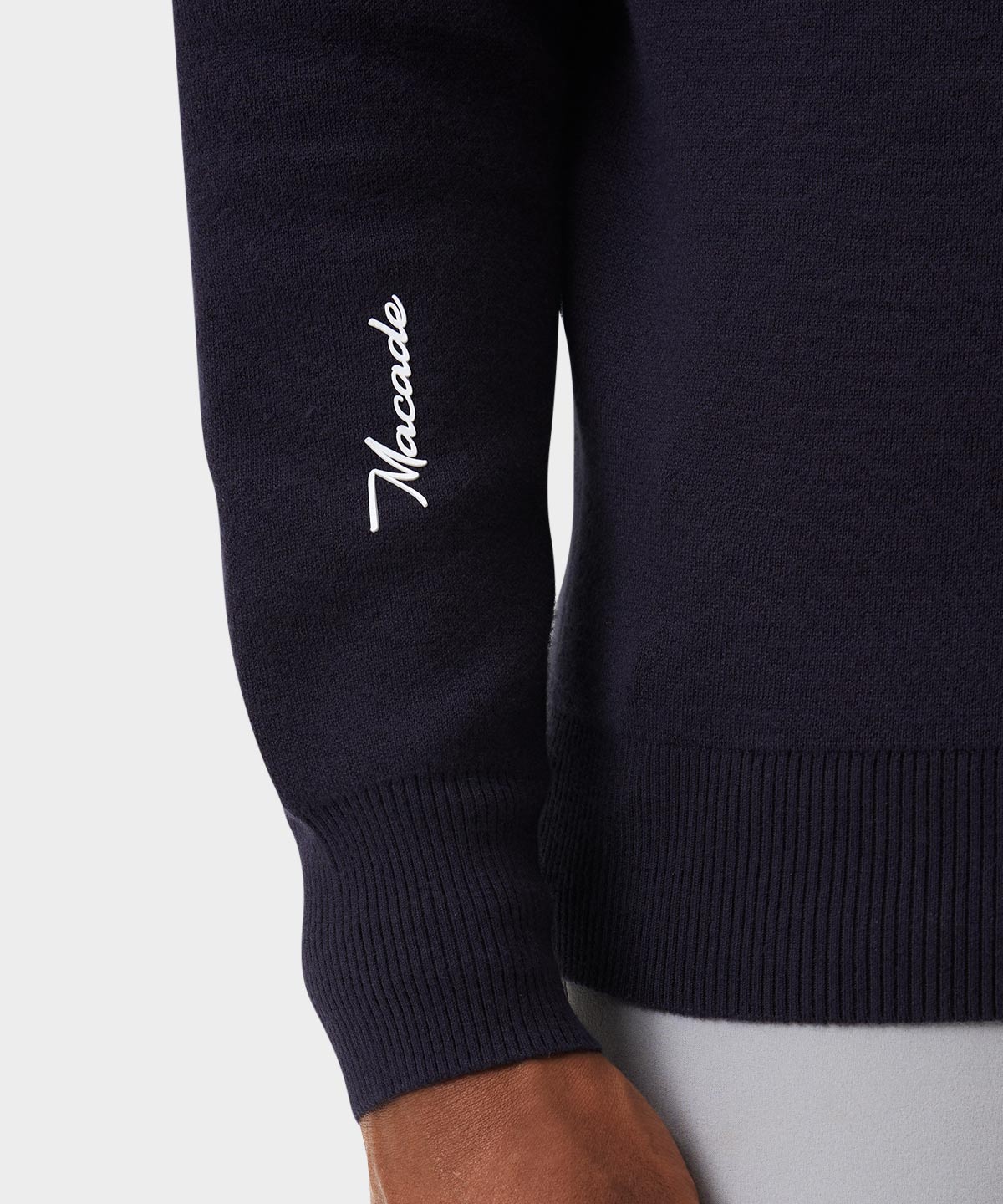 Dark Blue TX Knit Crewneck