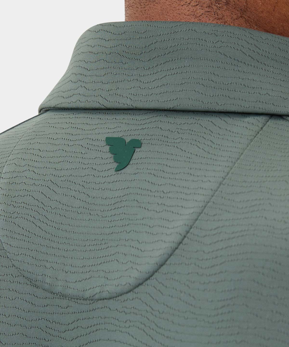 Dark Green Core Tech Shirt Macade Golf