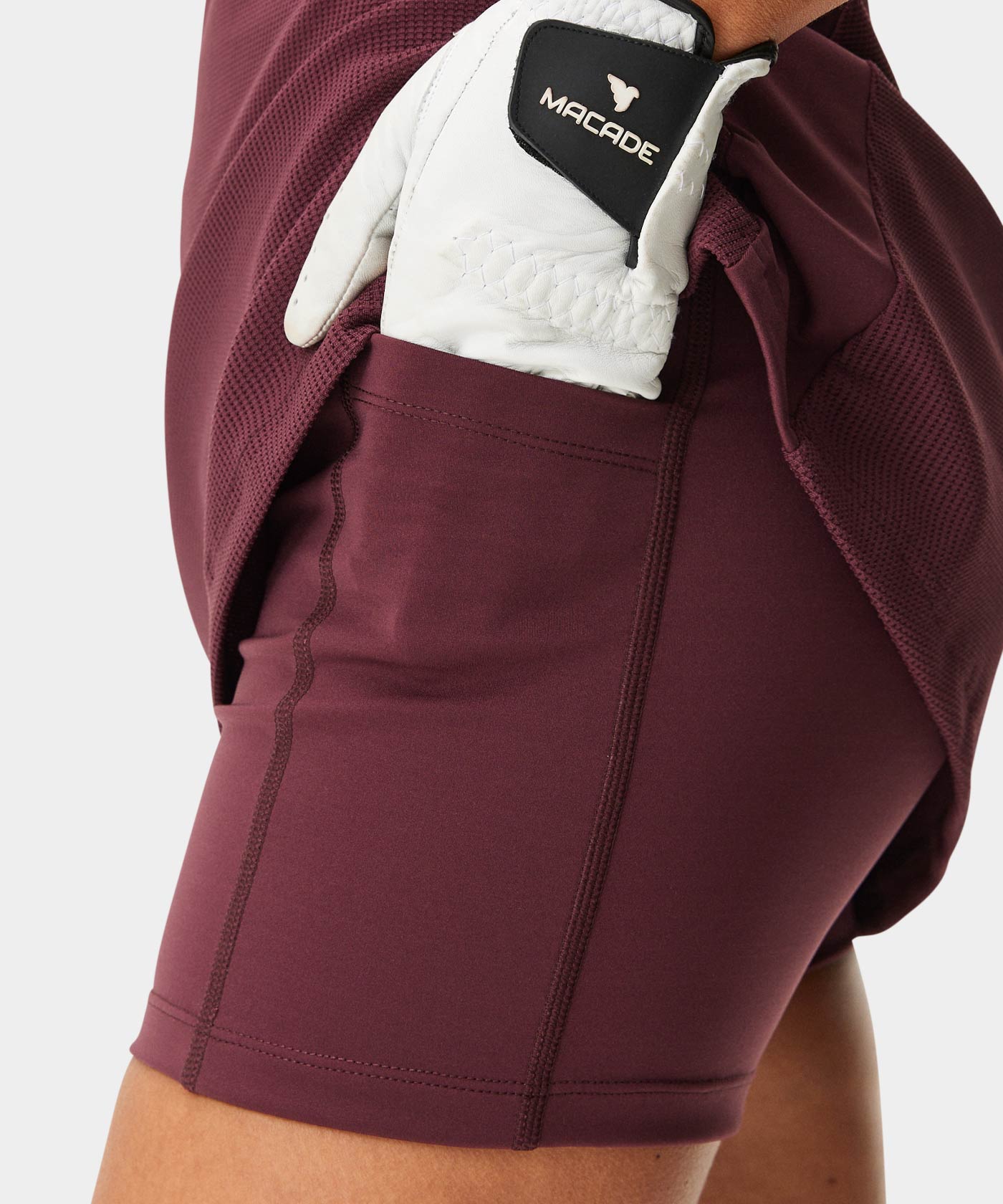 Cora Burgundy Players Dress