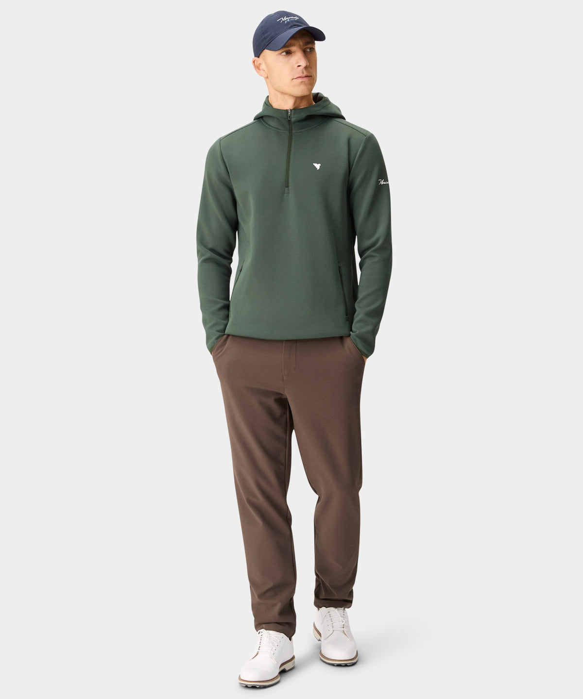 Therma Zip Hoodie - Dark Green