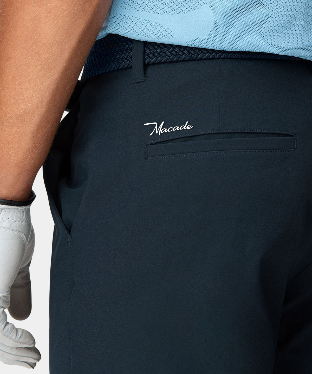 Navy Four-Way Stretch Jogger