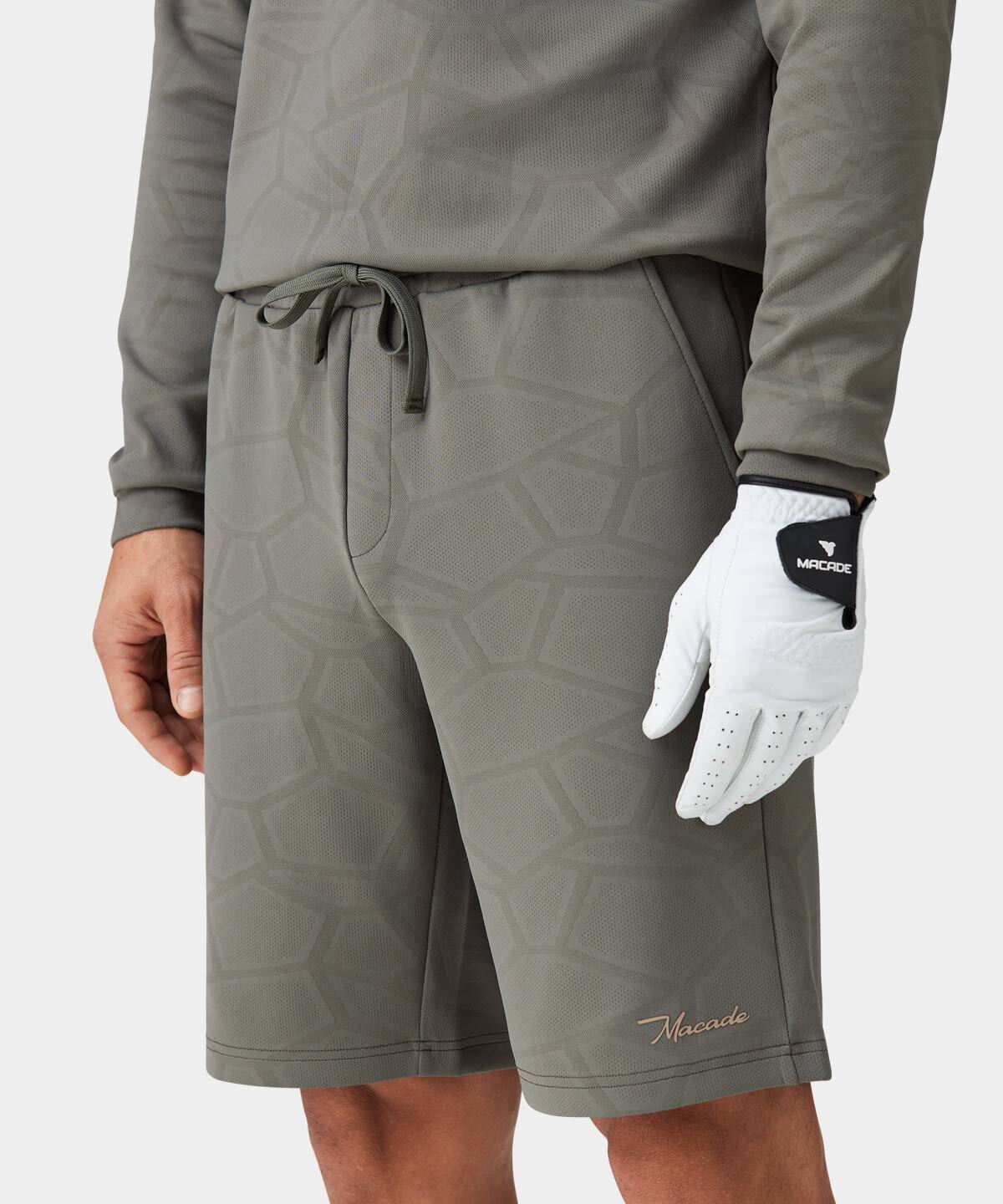 Olive Crossover Tech Shorts