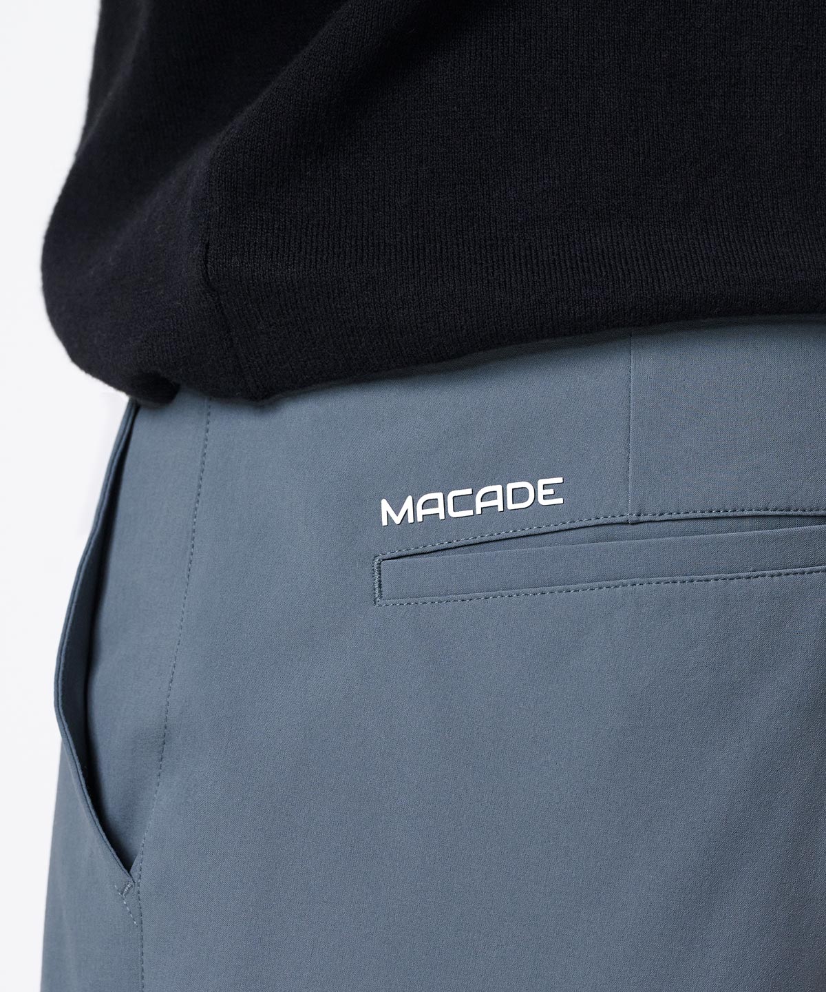 Black Lightweight Trouser – Macade