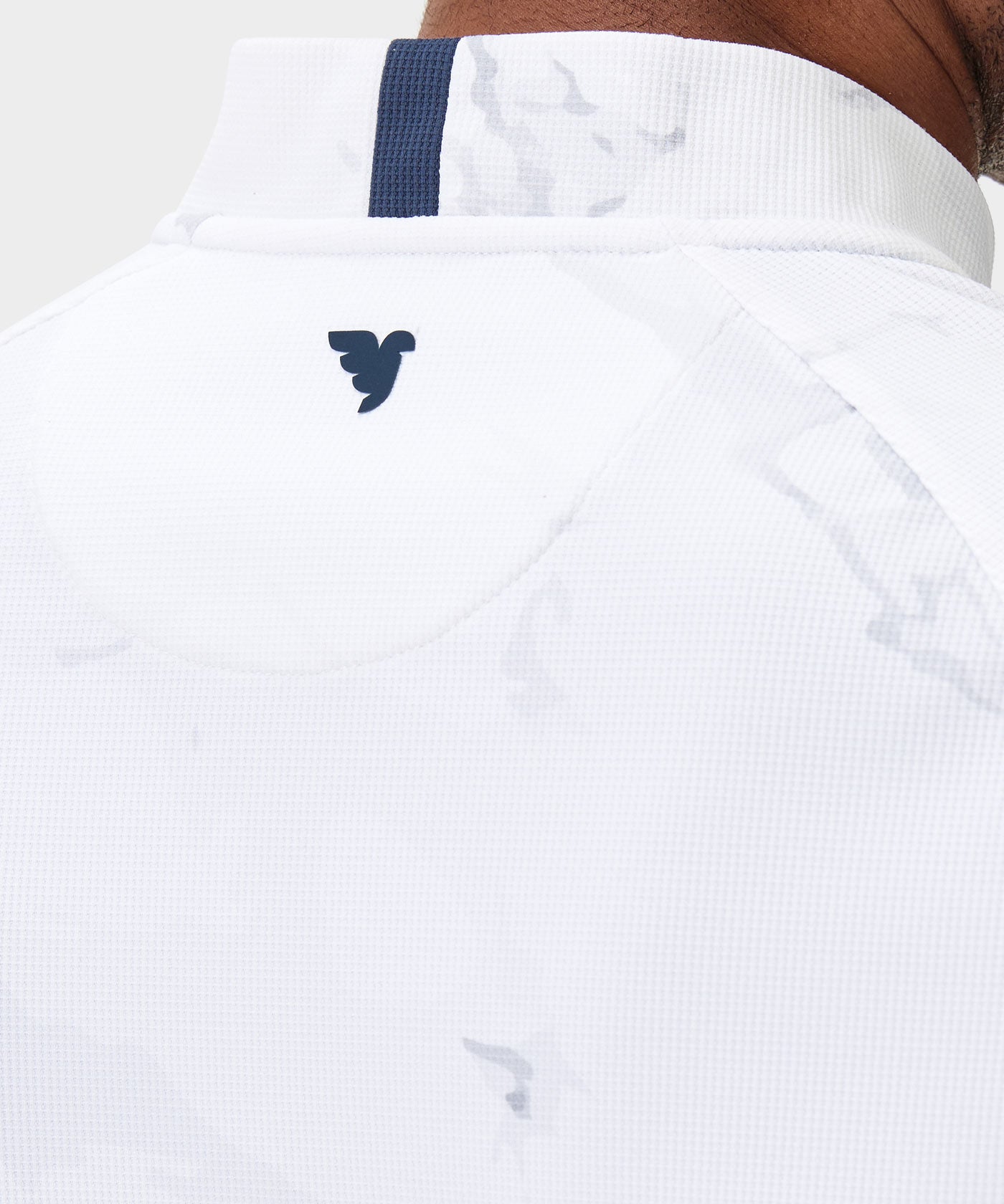 Marble TX Script Bomber Shirt