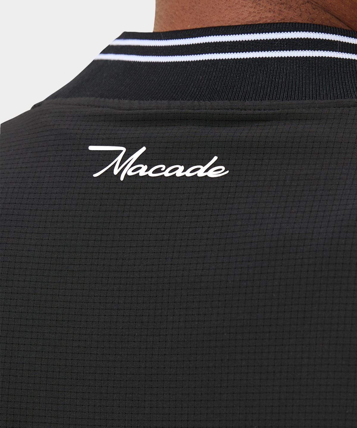 Black TX Links Windbreaker Macade Golf