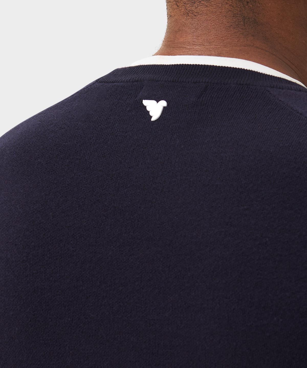 Dark Blue TX Knit Crewneck