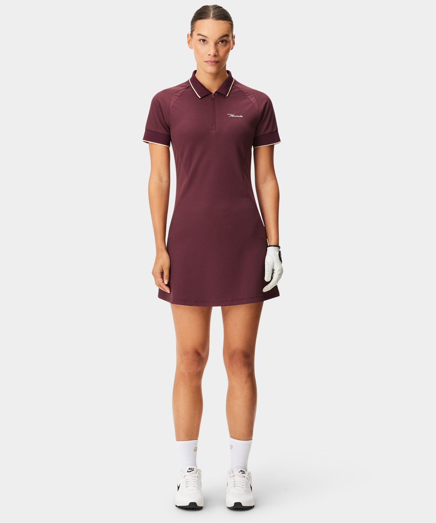 Cora Players Dress - Burgundy – Macade