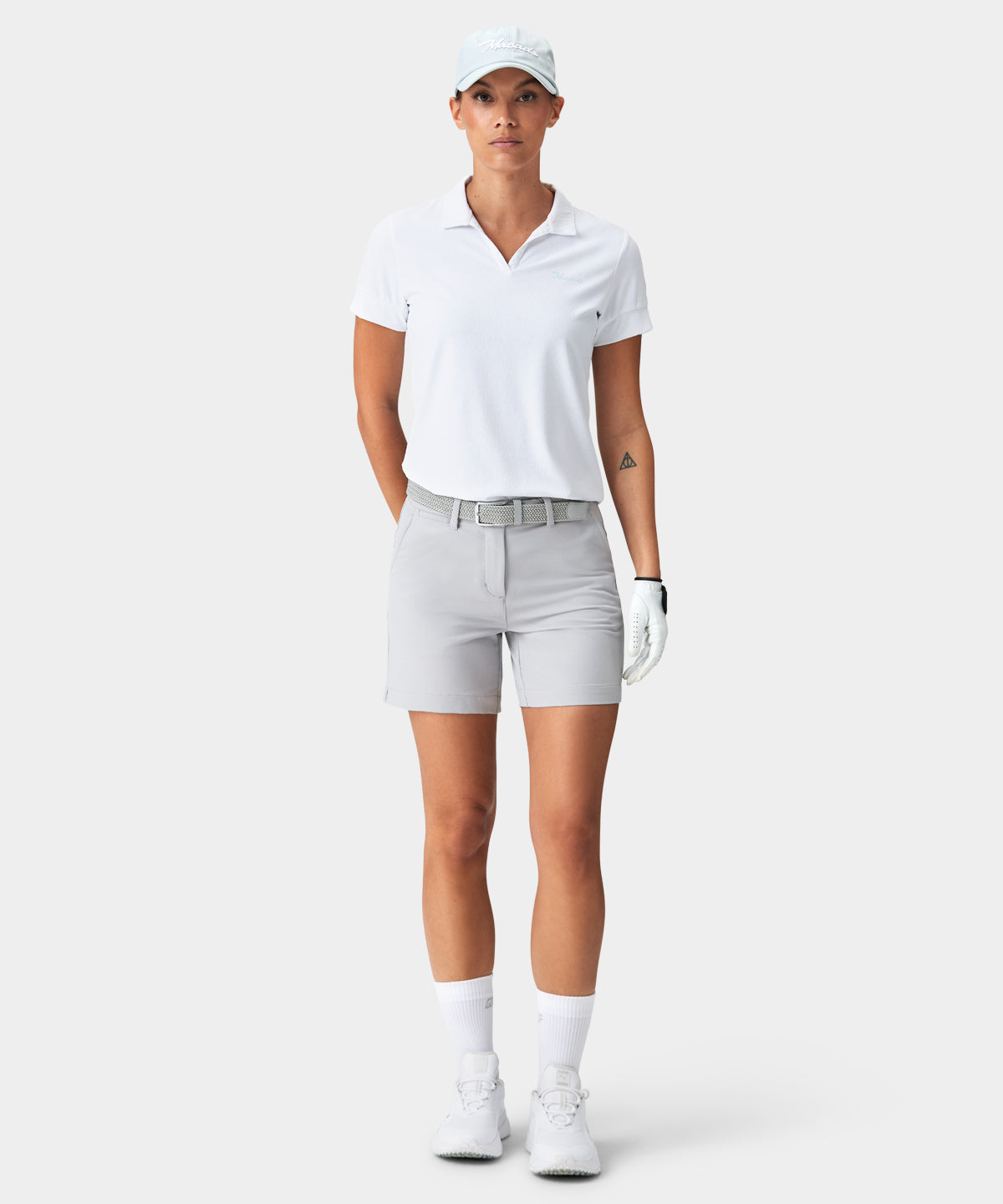 Light grey golf on sale shorts