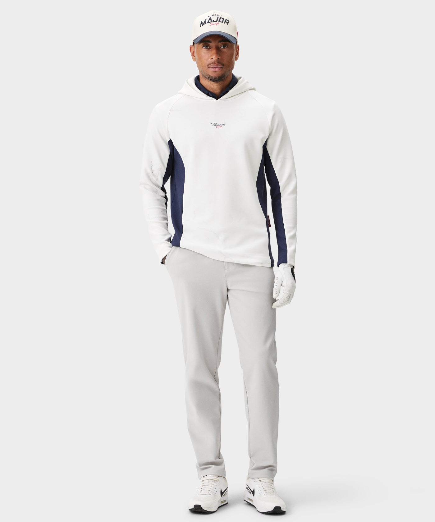 Marble Course Script Hoodie