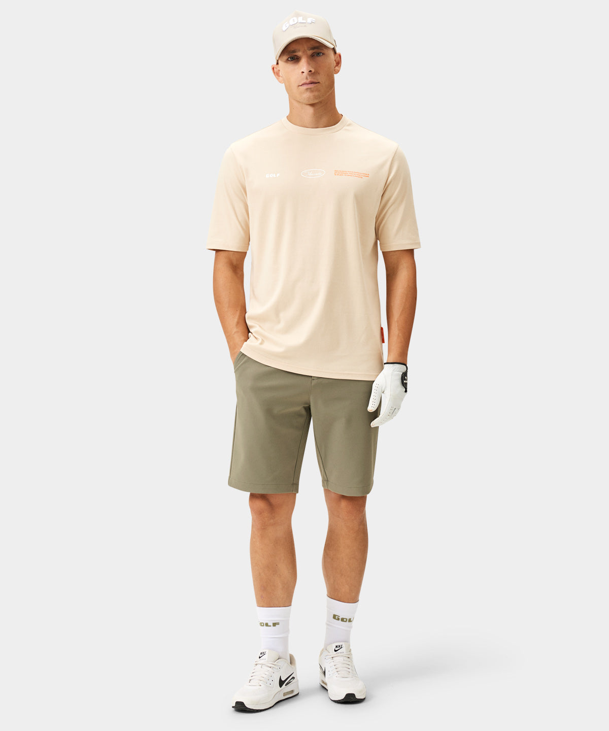 Tan Crossover Tee Macade Golf