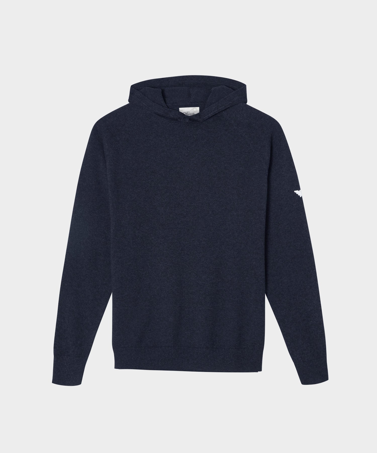 Men's Navy Tech Knit Hoodie Macade Golf - Main Image