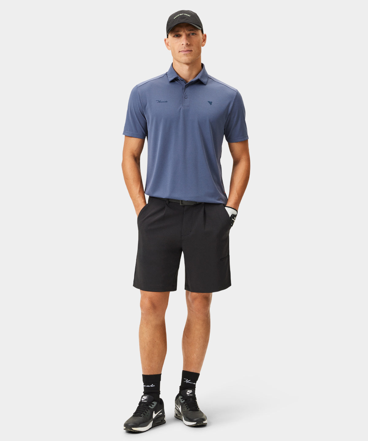 Shaw Ash Black Tech Shorts