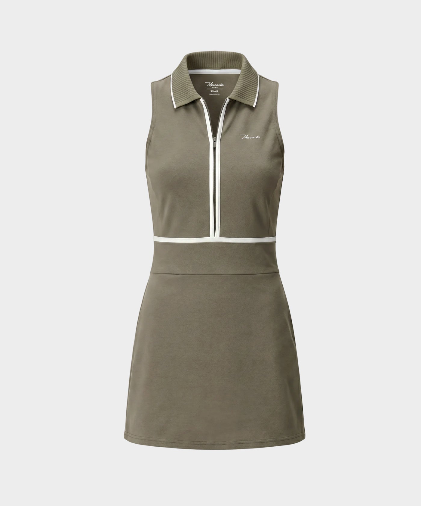Alva Sleeveless Dress - Olive – Macade