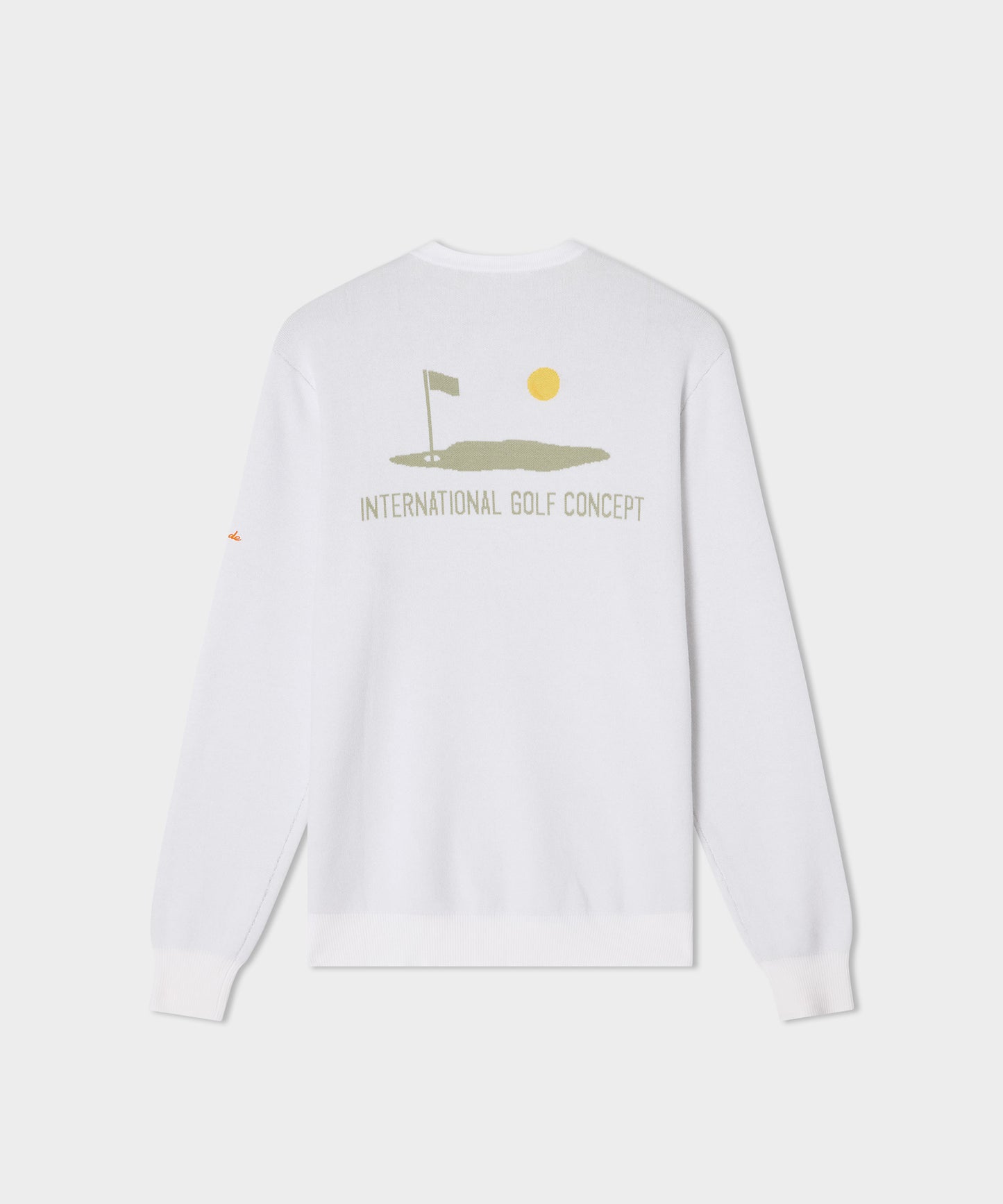 Concept White Knit Sweater