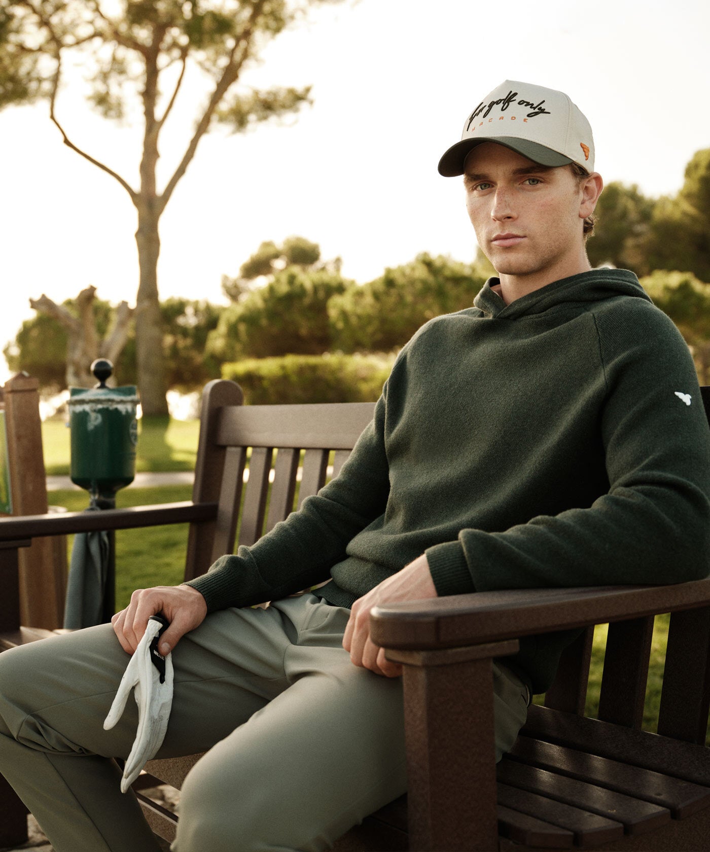 Tech Knit Hoodie - Pine Green