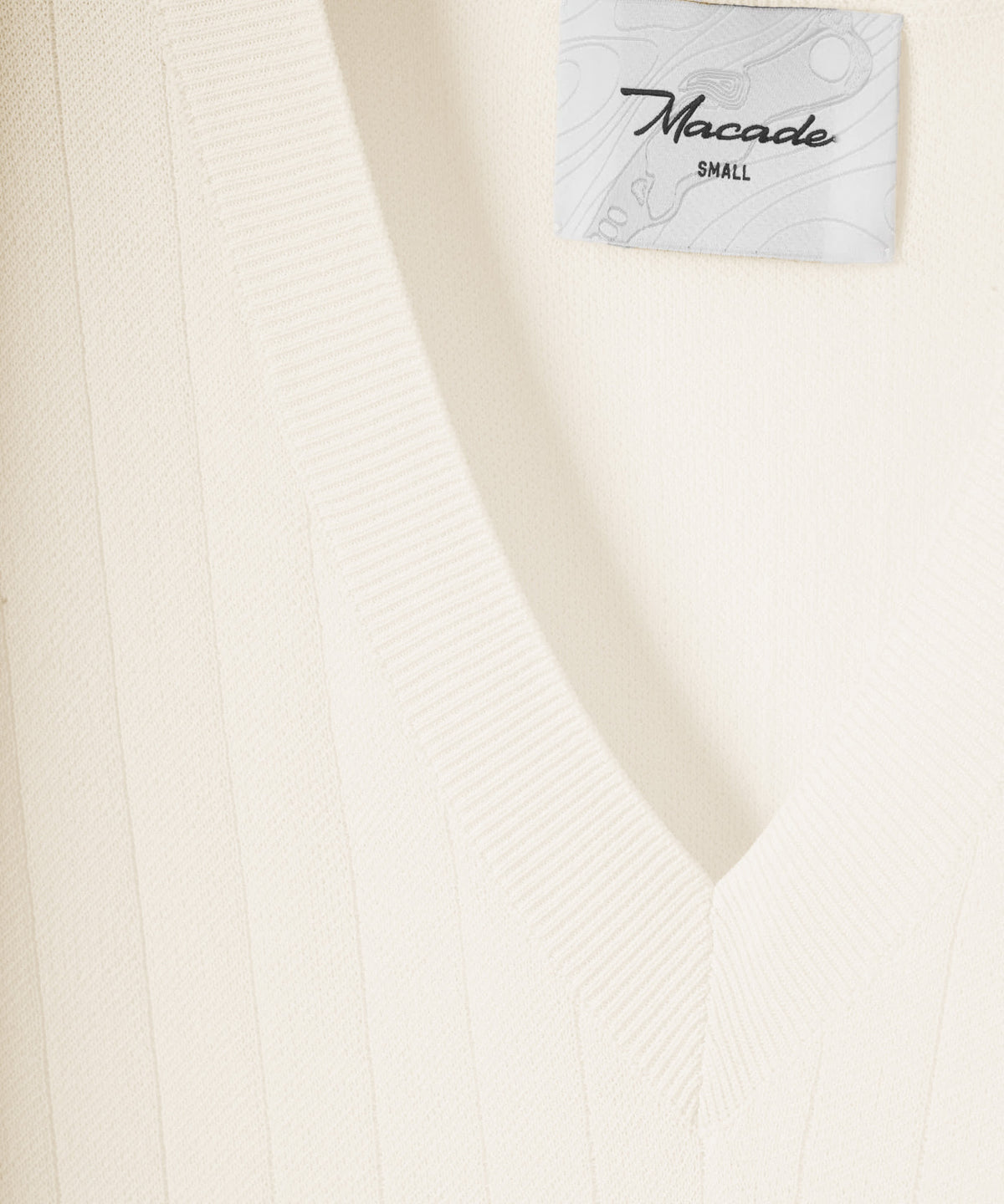 Ana Sleeveless V-Neck - Ivory